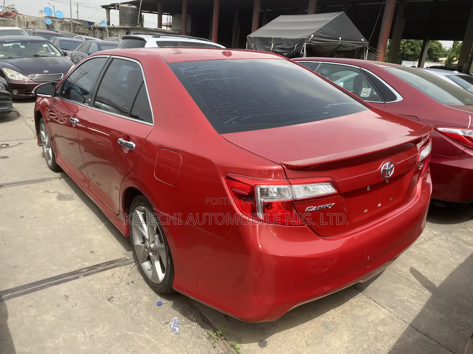Toyota Camry SE 4dr Sedan (2.5L 4cyl 6A) 2012 Red