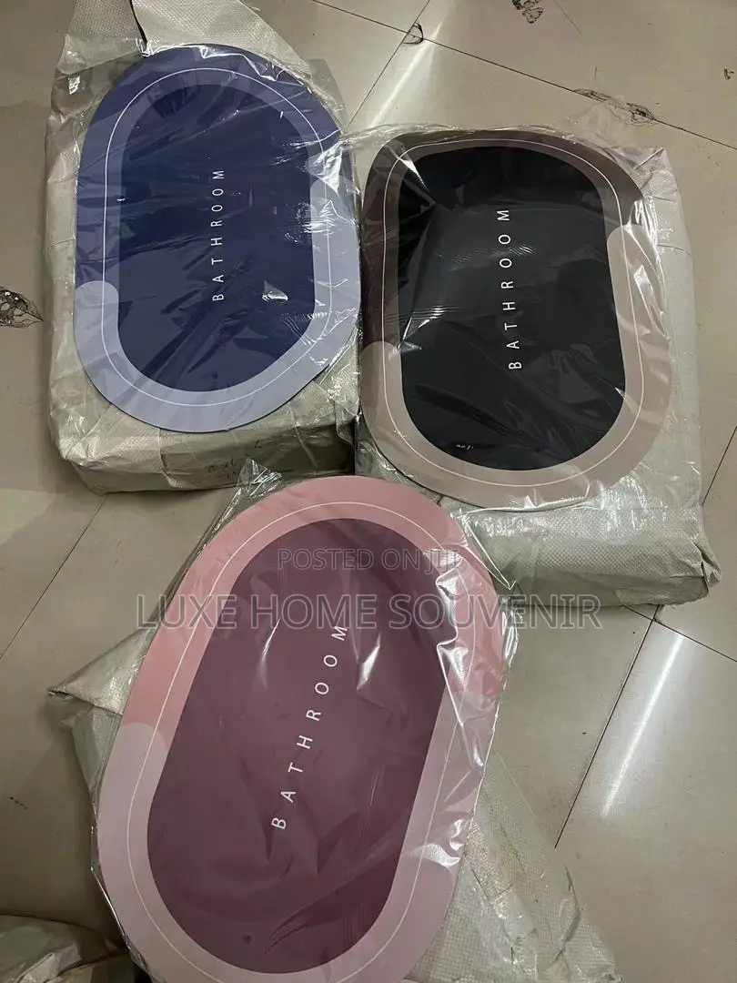 Absorbent Bathroom Foot Mat