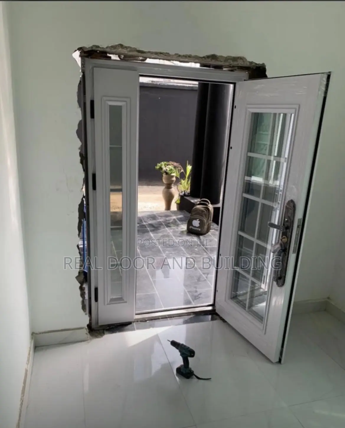 High Quality 4ft X 7ft France Glass Door. (628lef)