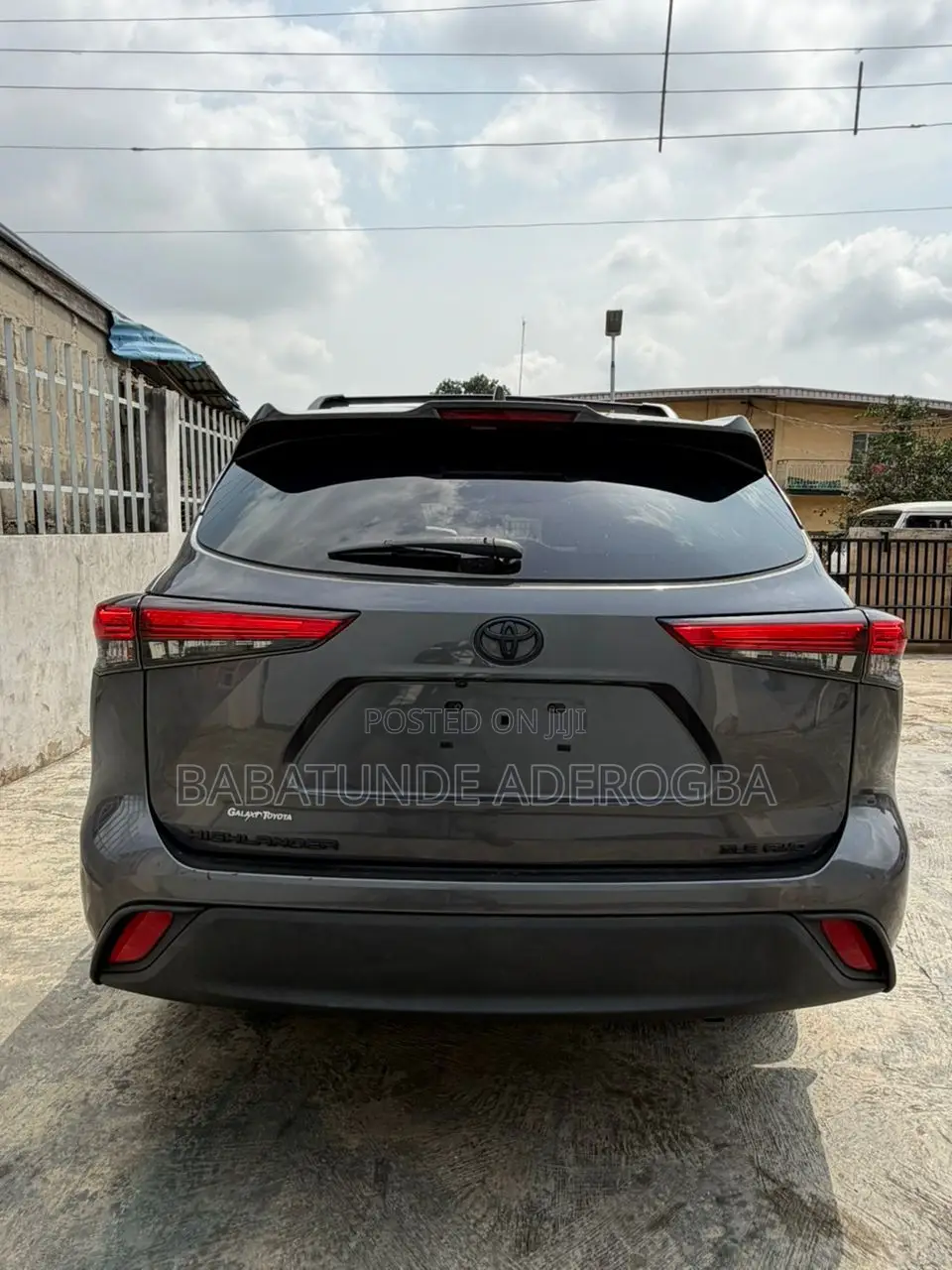 Toyota Highlander XLE AWD 2020 Gray
