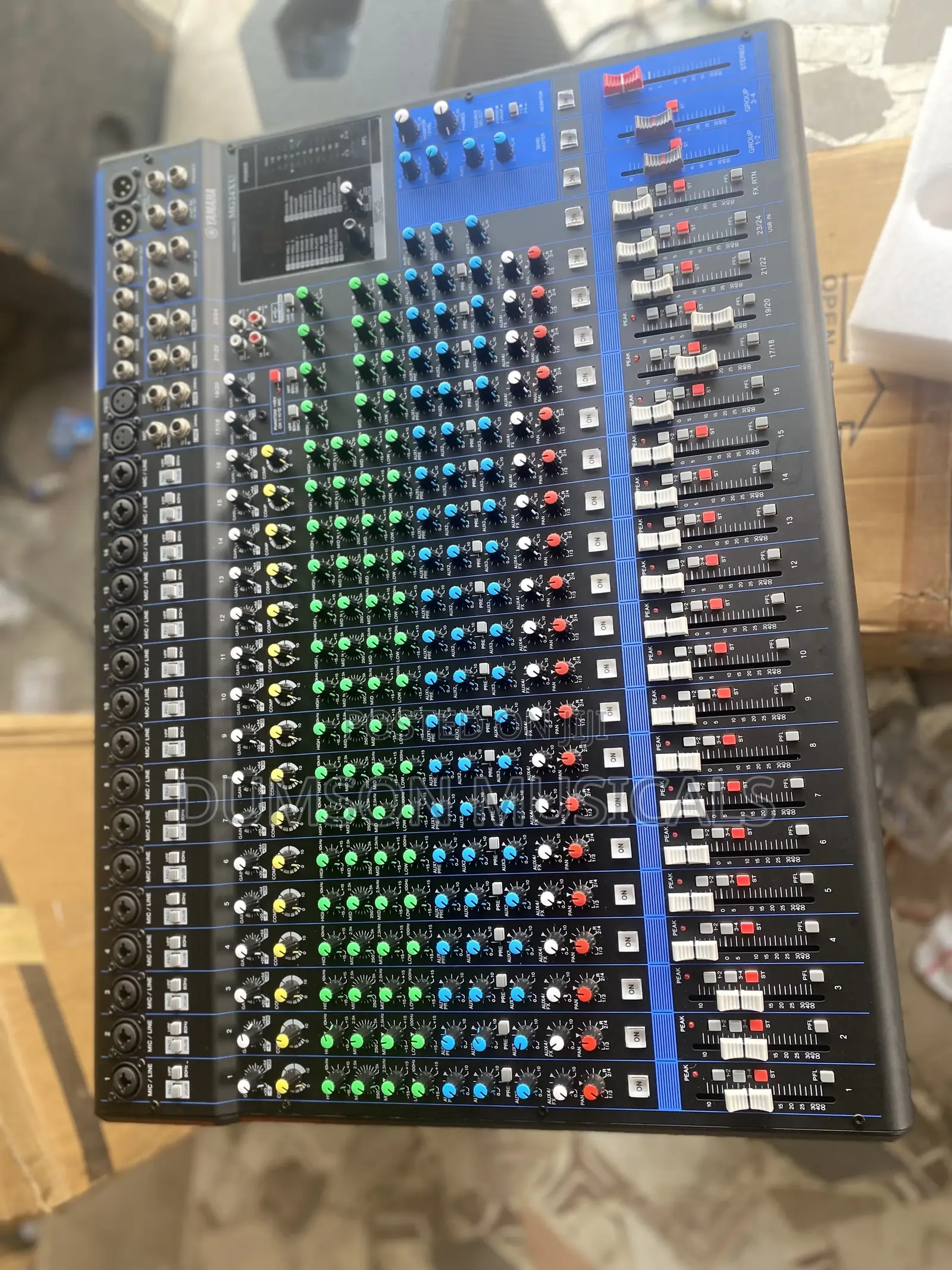 Yamaha Mixer Mg24xu Analog Console Usb Mixer