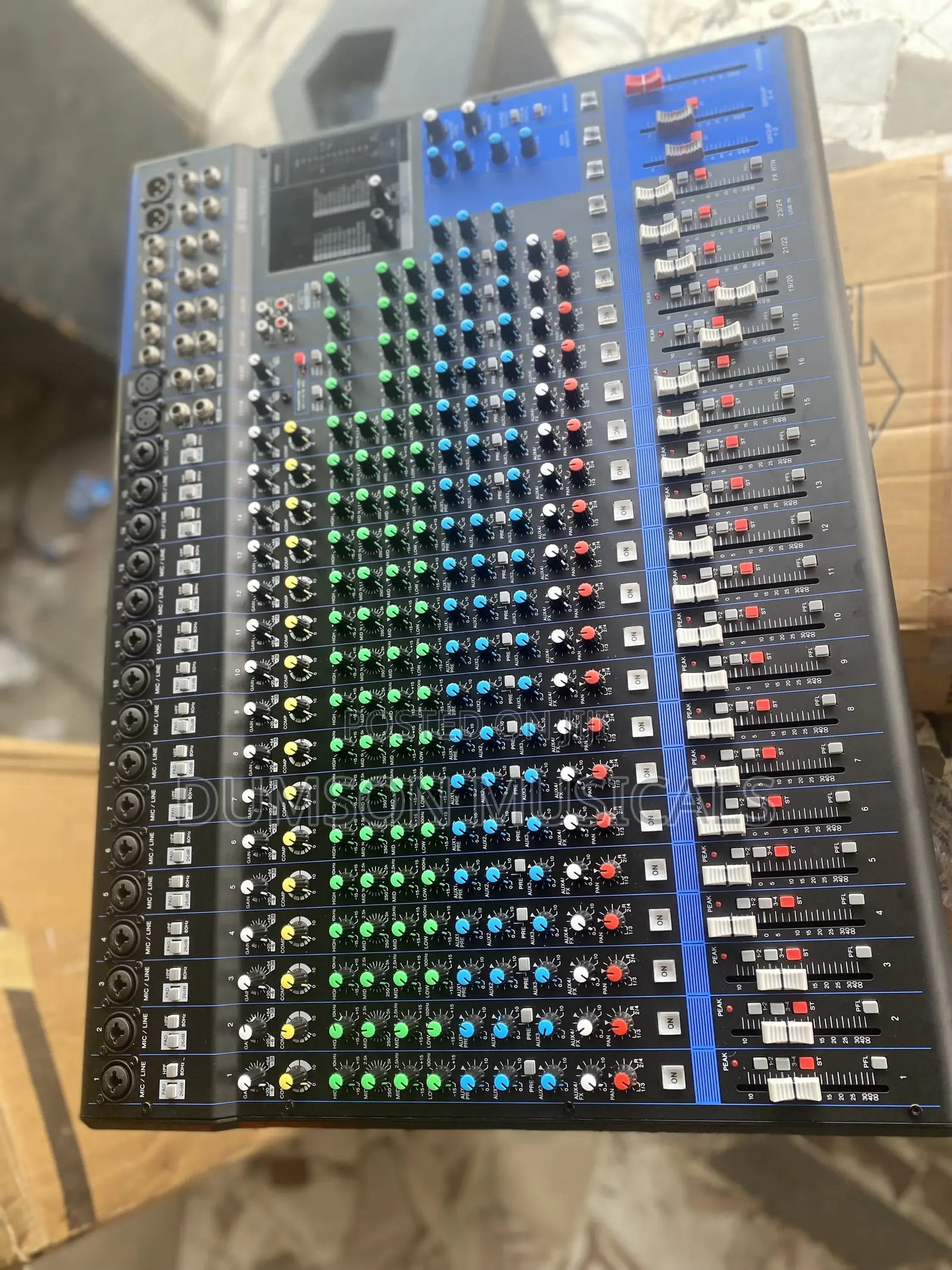 Yamaha Mixer Mg24xu Analog Console Usb Mixer