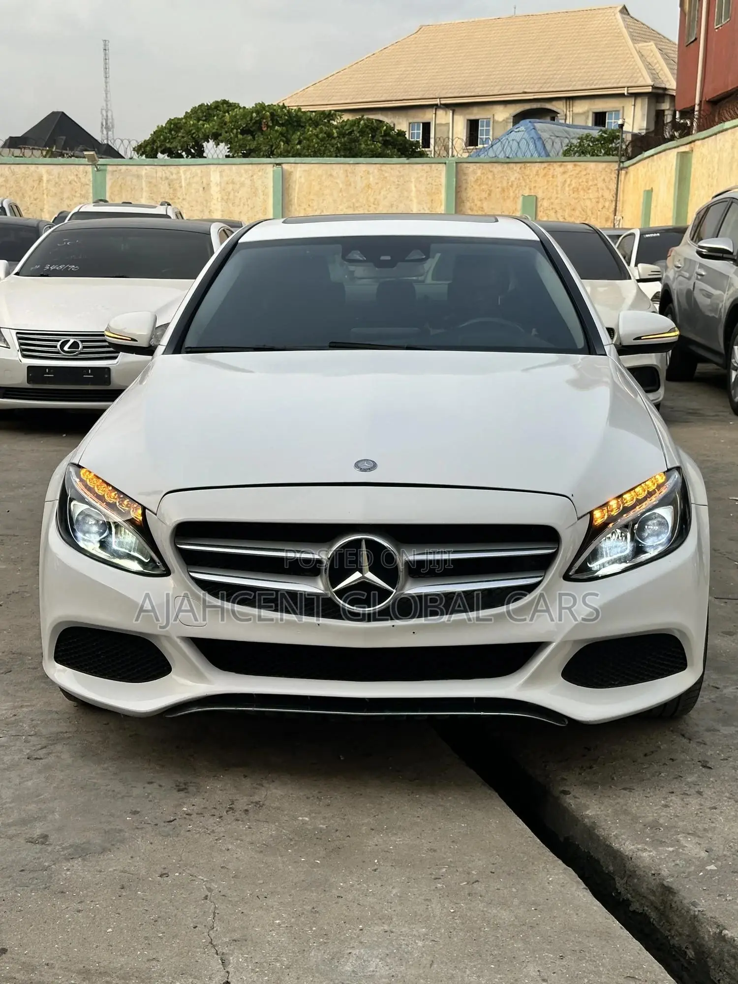 Mercedes-Benz C300 2016 White