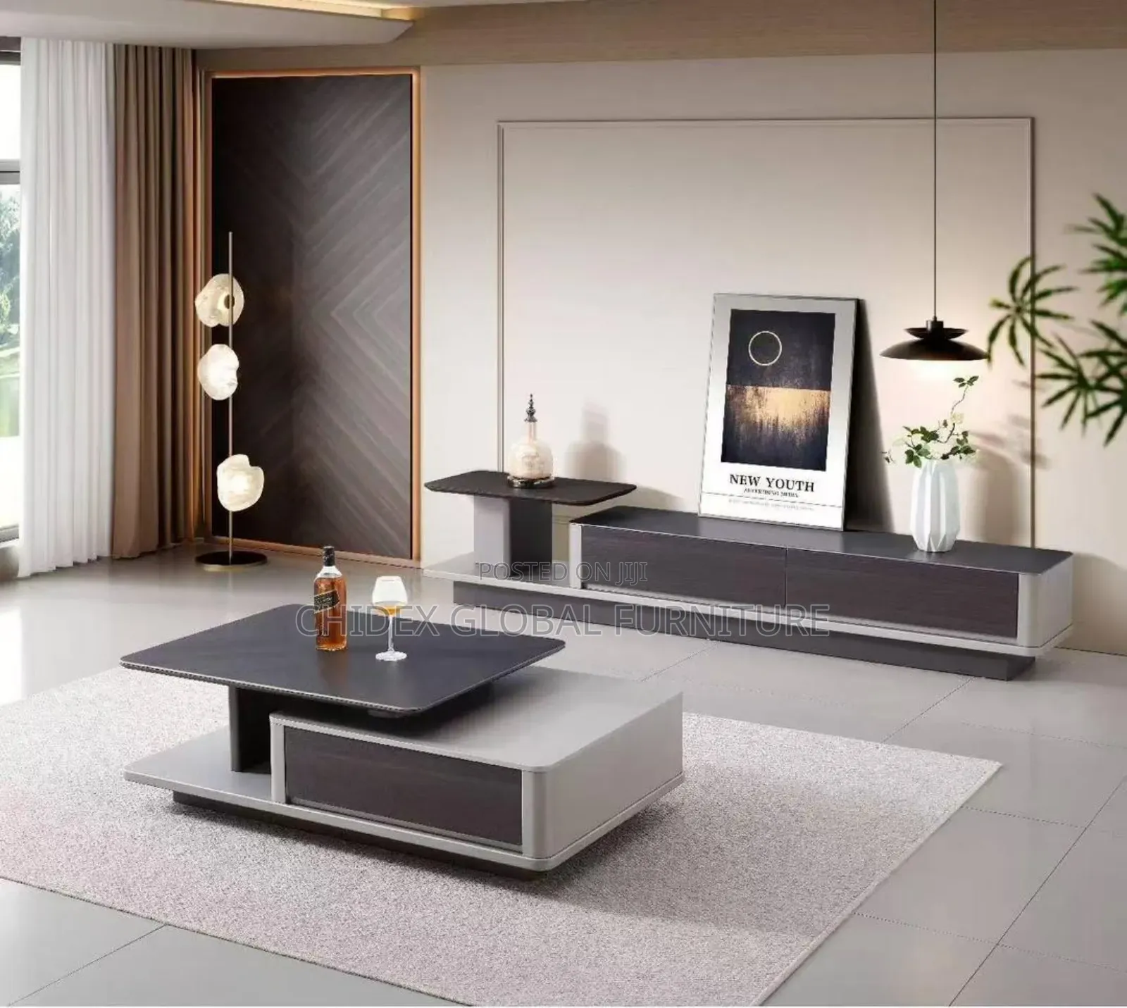 Set of Turkish Center Table and Tv Stand