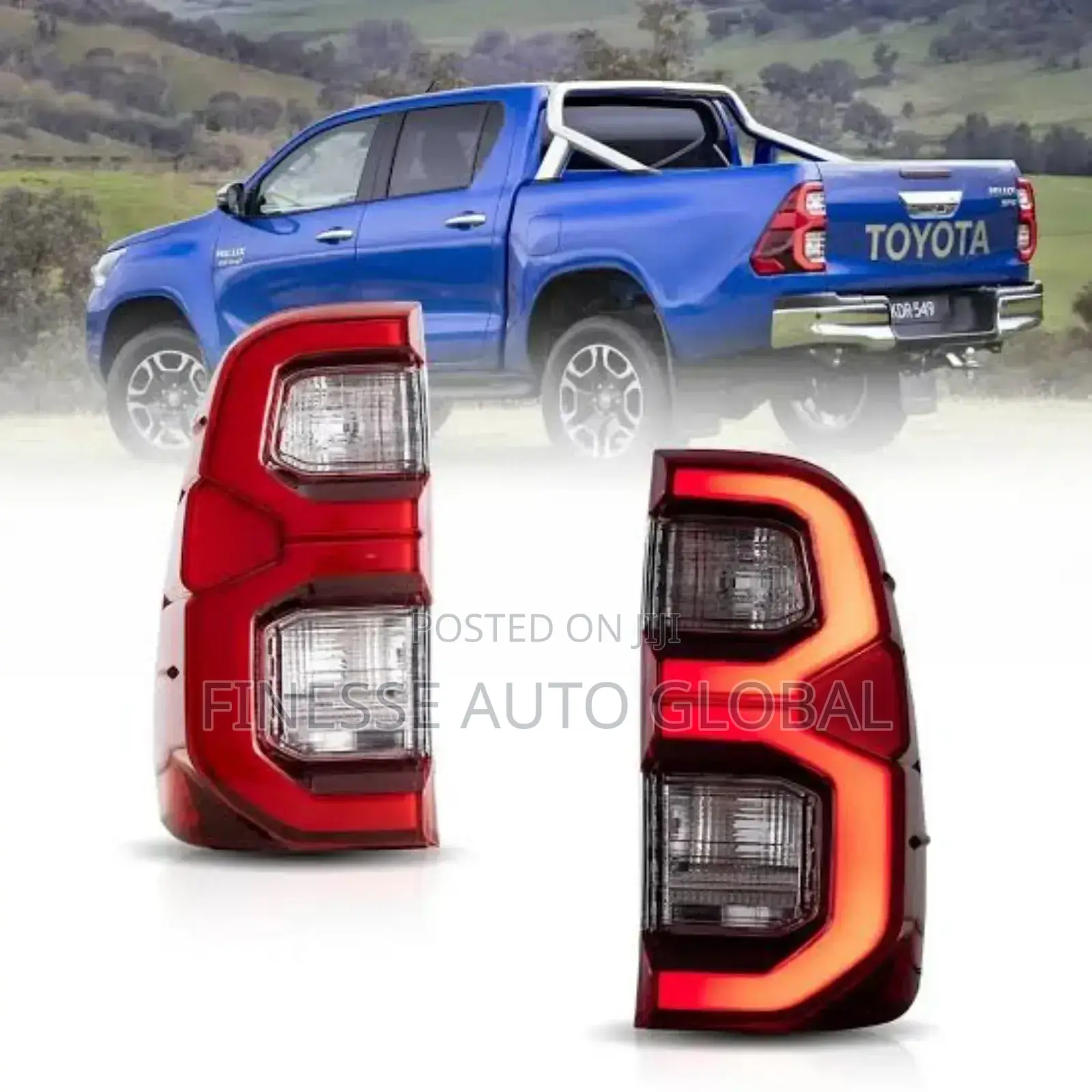 Back Light Toyota Hilux 2024 Model