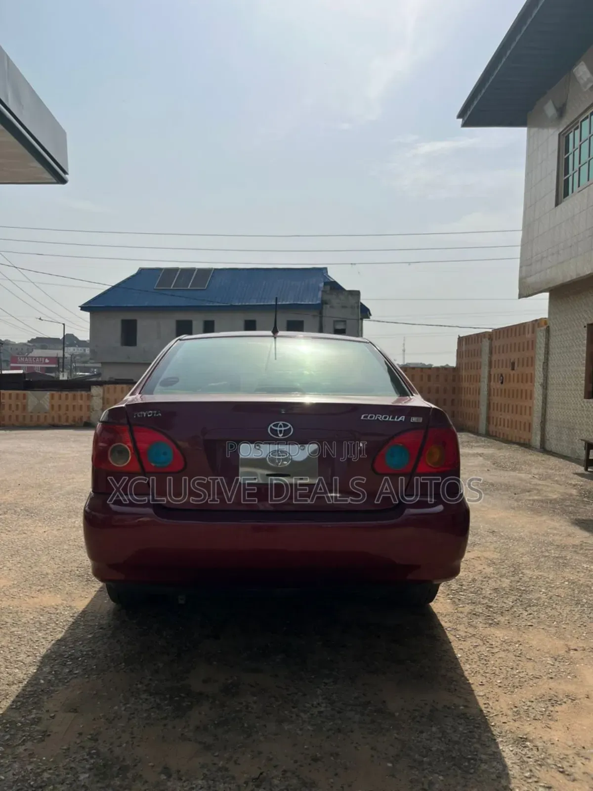 Toyota Corolla LE 2007 Red