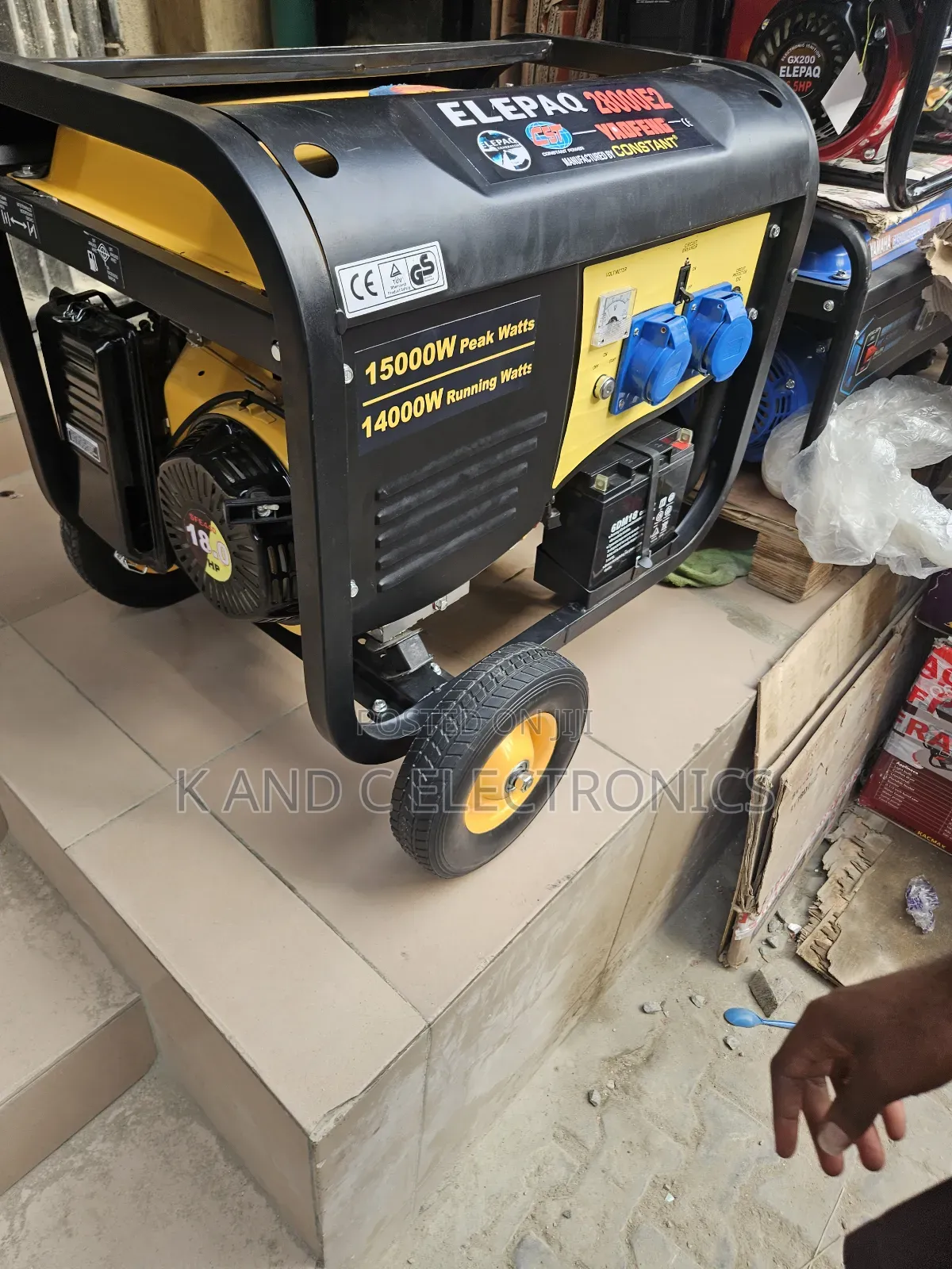 12kva Elepaq Petorl Generator Key 100%Copper Wire