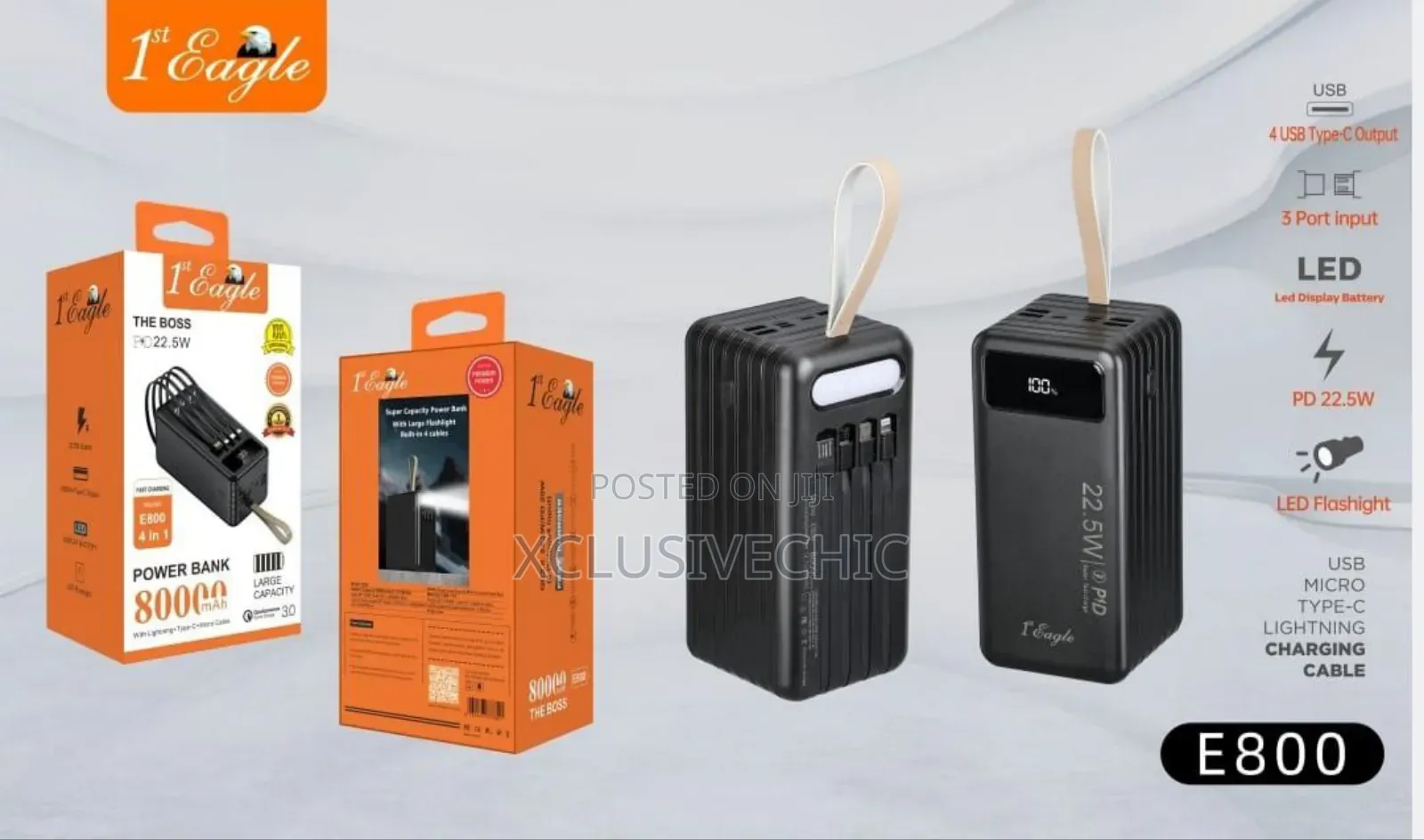 80,000 Mah 1st Eagle Powerbank