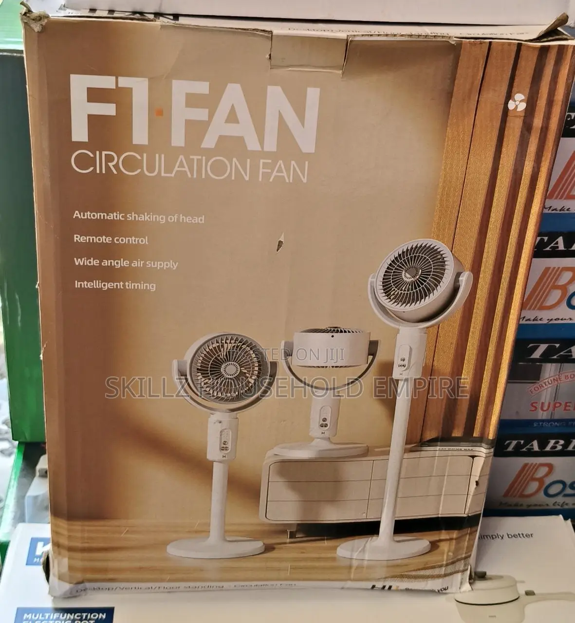 F1 Rechargeable Fan