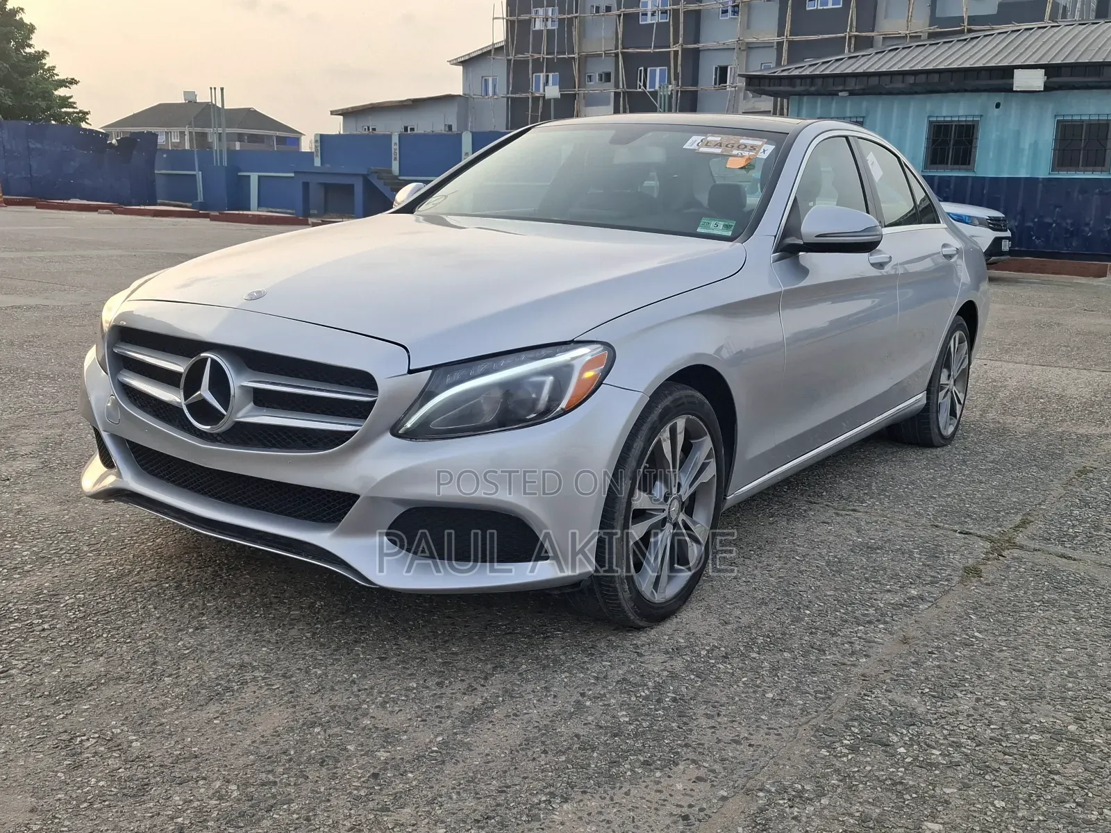 Mercedes-Benz C300 Luxury 4Matic Sedan AWD (2.0L 4cyl 7A) 2016 Silver