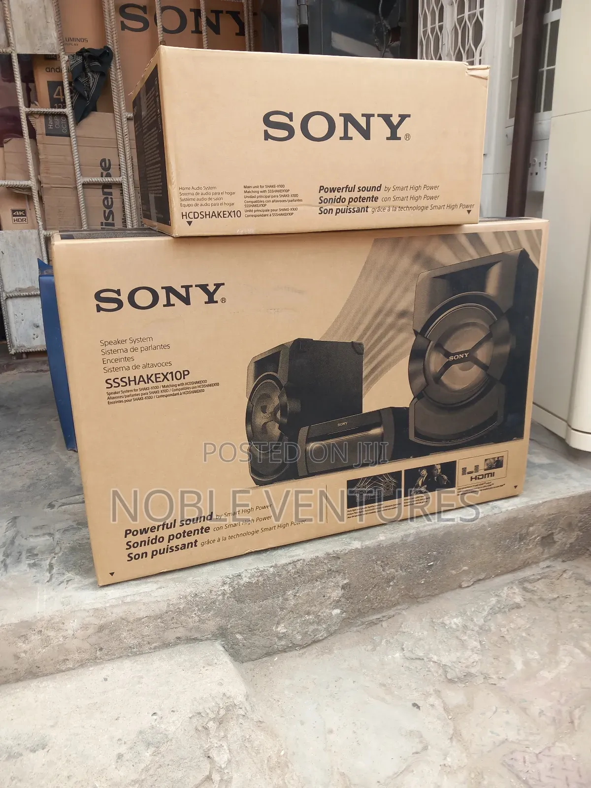 Original Sony Shaka Shaka 10 Sound System 5.1 Channel