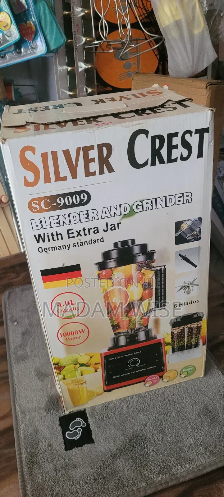 Silver Crest Blender Grinder