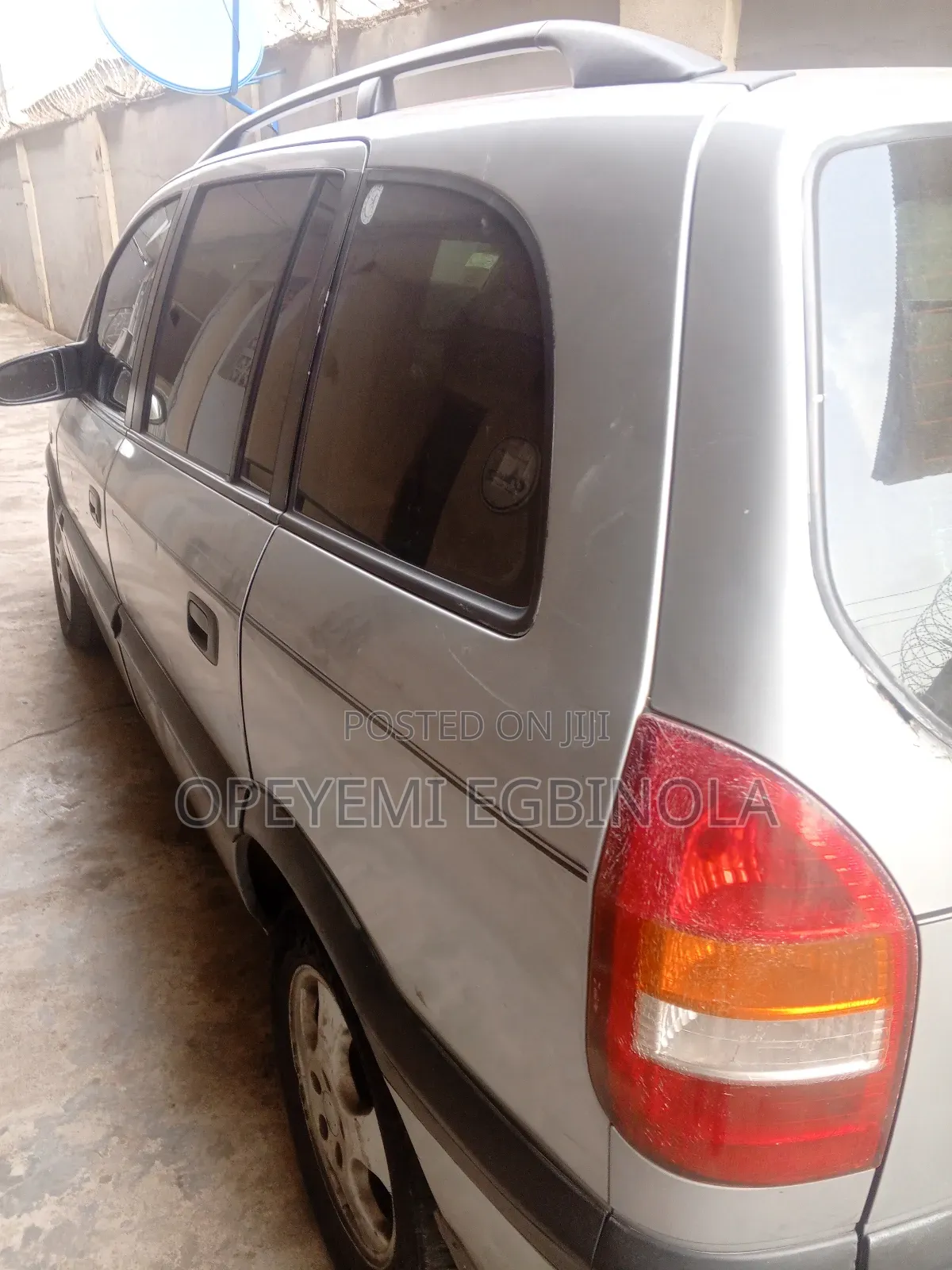 Opel Zafira 1.8 Enjoy Panoramic 2006 Silver