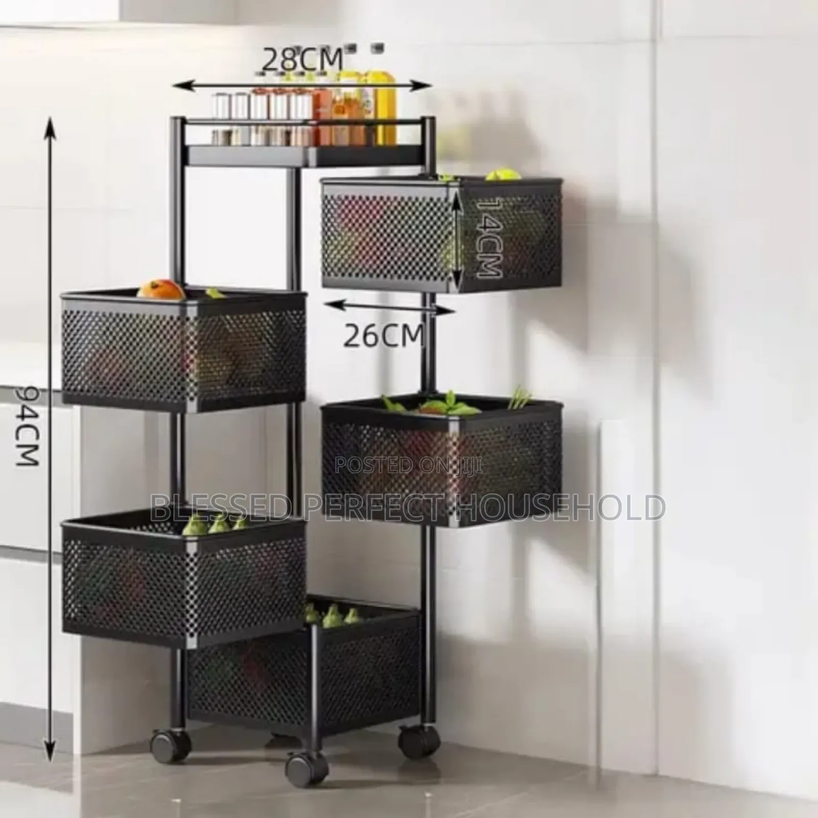 5 Layers Fruit Rack