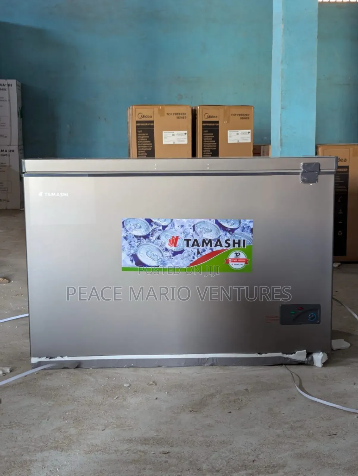 Original Tamashi Deep Freezer 250litre With Freezing Regulator Control
