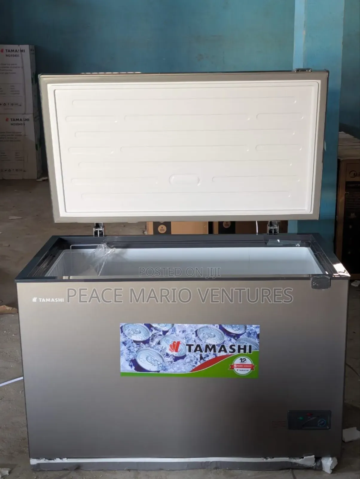 Original Tamashi Deep Freezer 250litre With Freezing Regulator Control