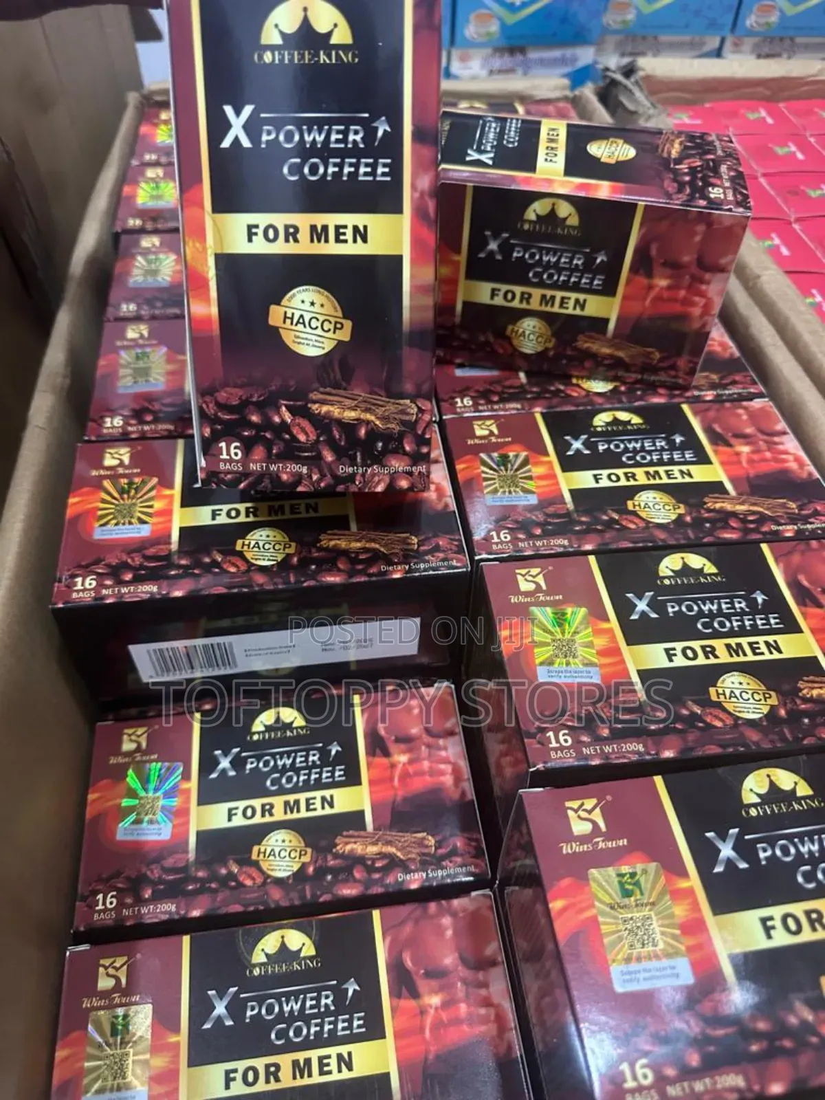 Wins Town X Power Coffee for Men Organic/Herbal