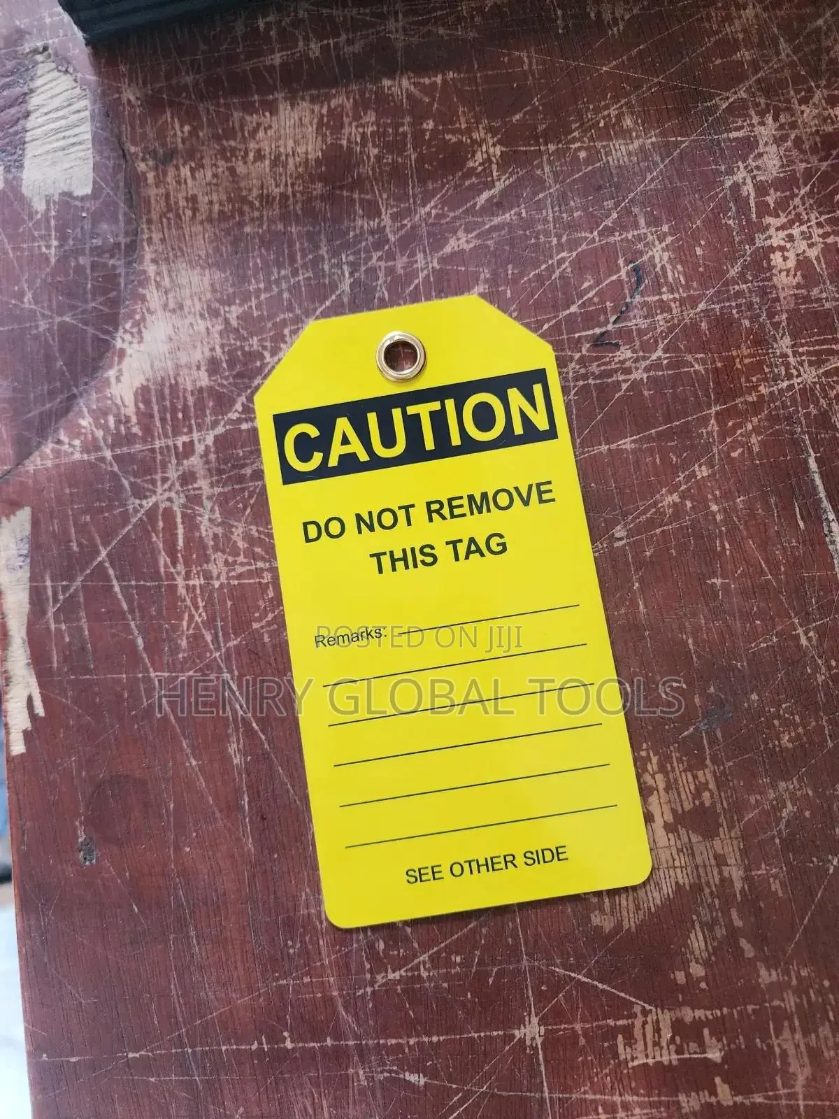 Safety Lotto Tag