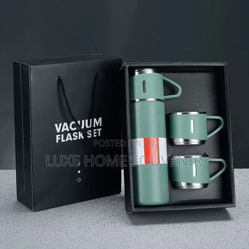 Vacuum Flask Set With Cup