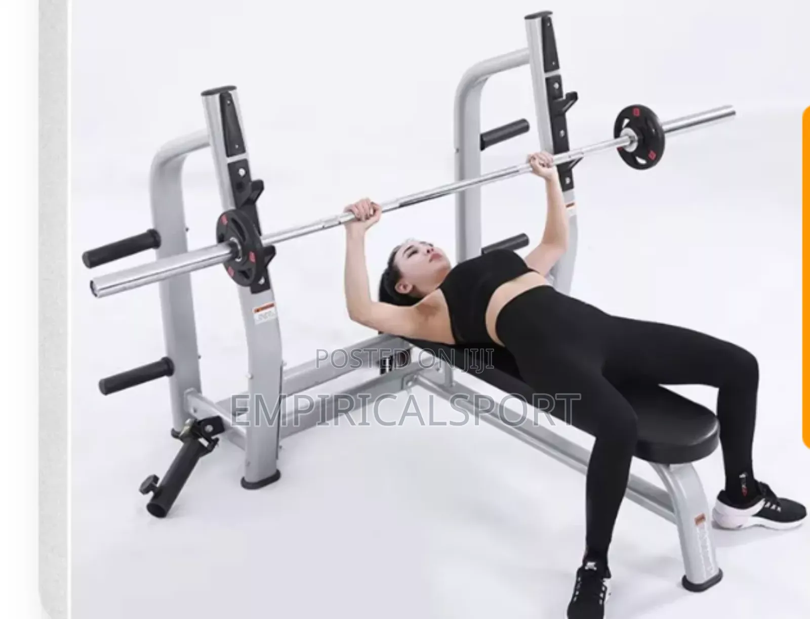 Weight Bench and 30kg Olympic Plate and Barbell