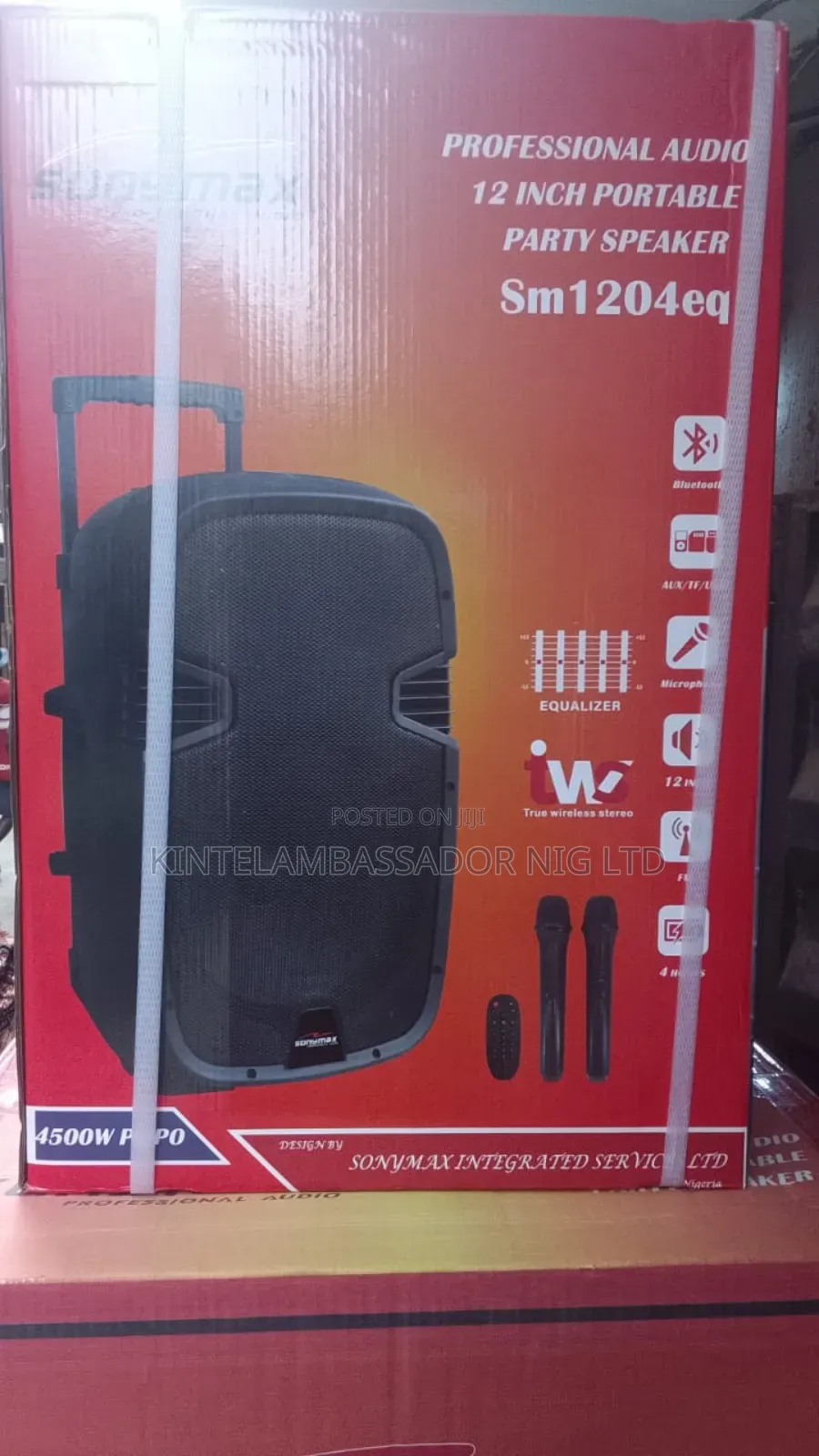 12" Sonymax Public Address System