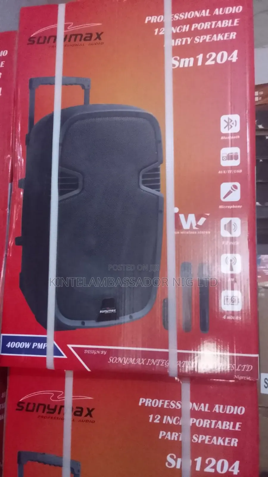 12" Sonymax Public Address System