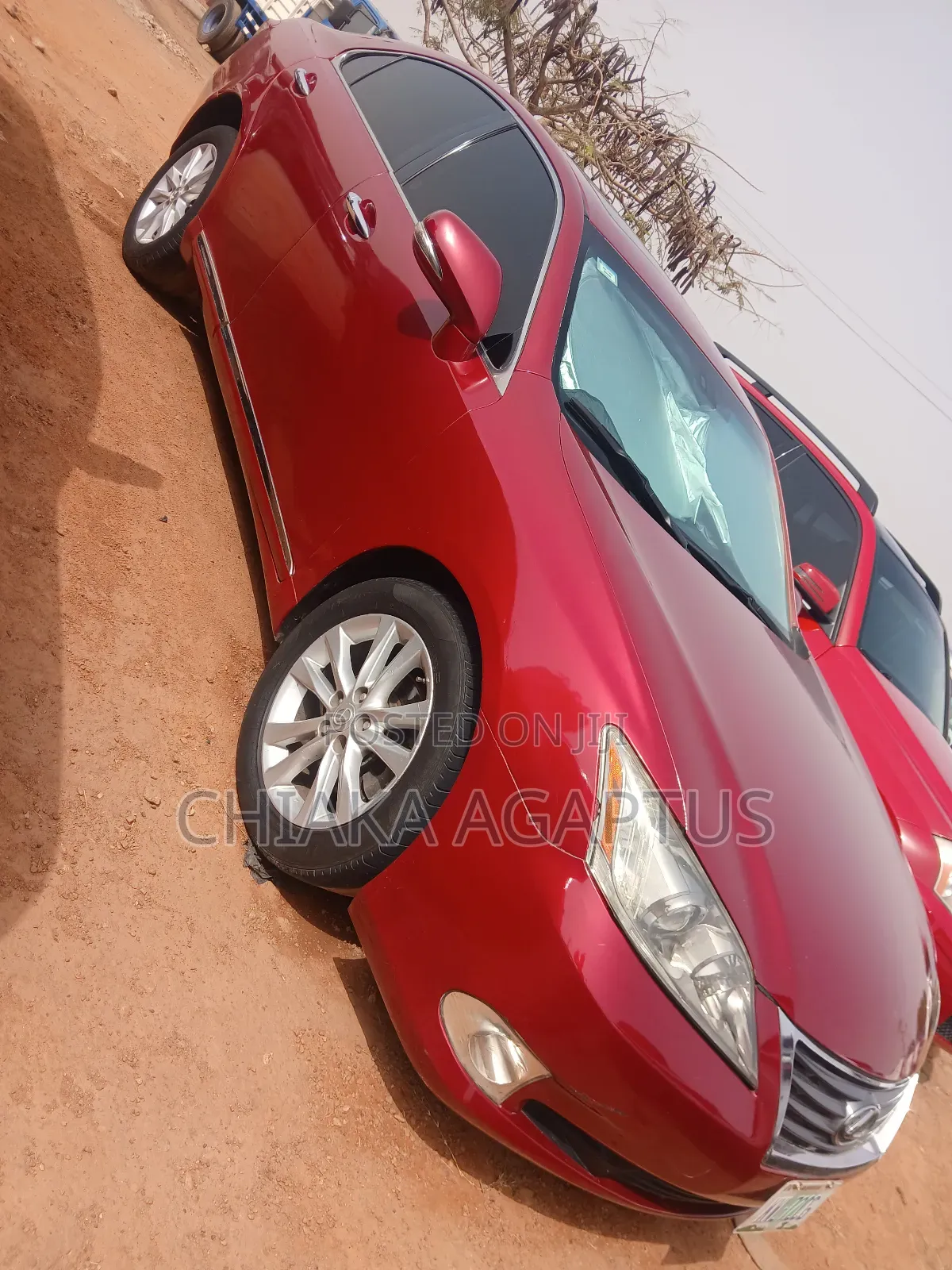 Lexus ES 350 2011 Red