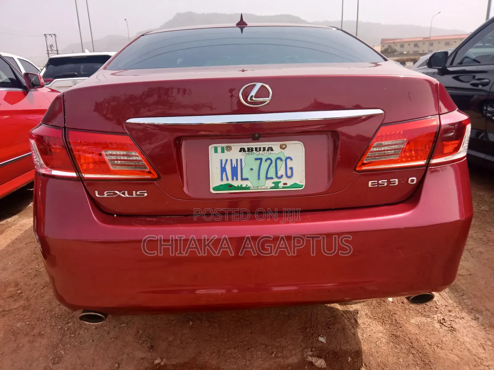 Lexus ES 350 2011 Red