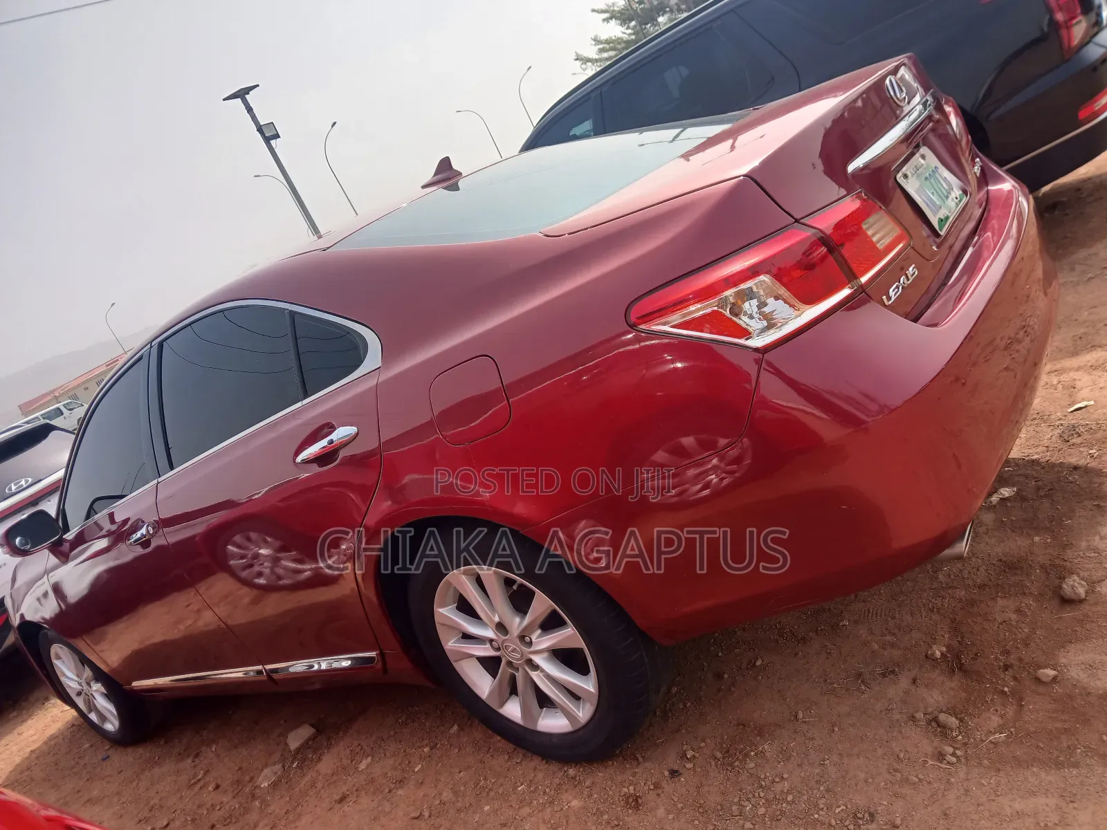 Lexus ES 350 2011 Red
