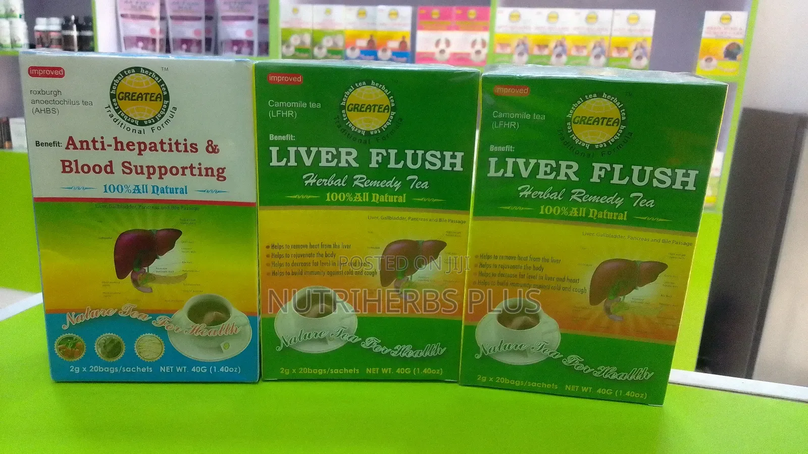 Anti Hepatitis and Blood Supporting Tea + Liver Flush Tea