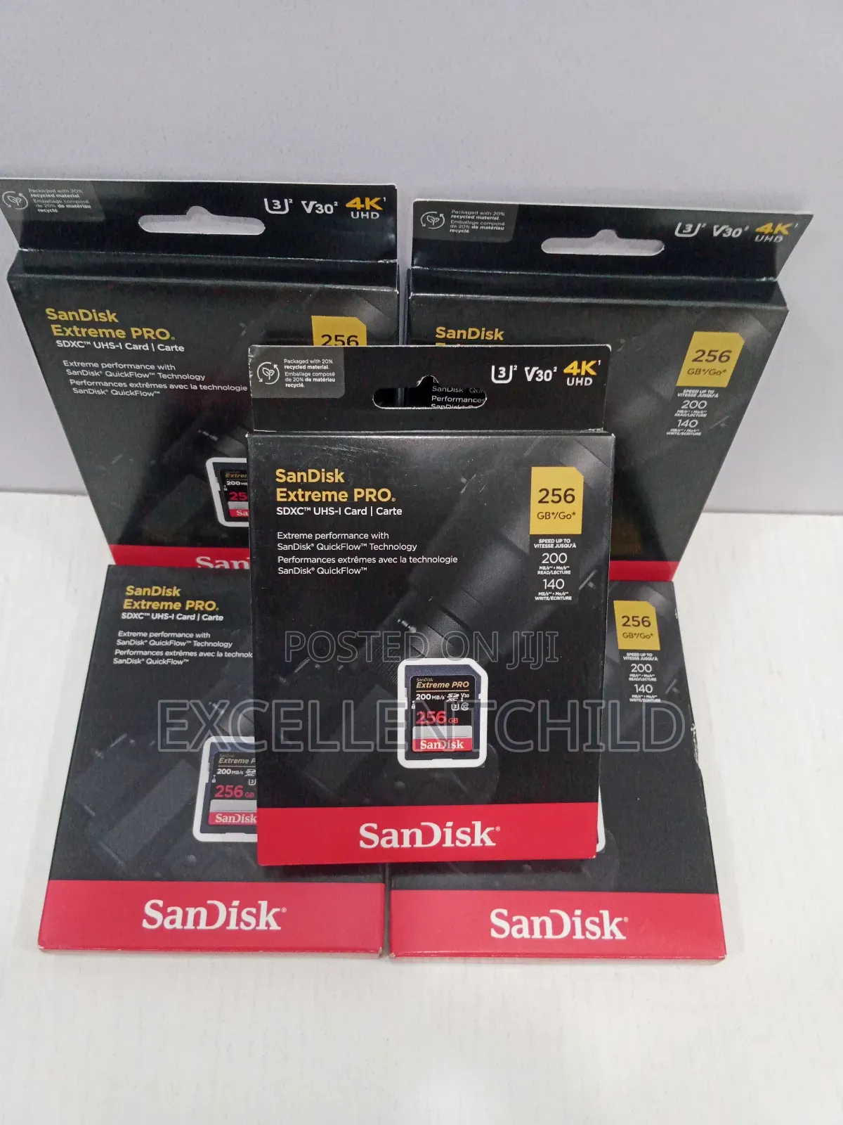 256gb Sandisk Extreme Pro Speed Upto 200mb/S Rd And 140mn/S Write