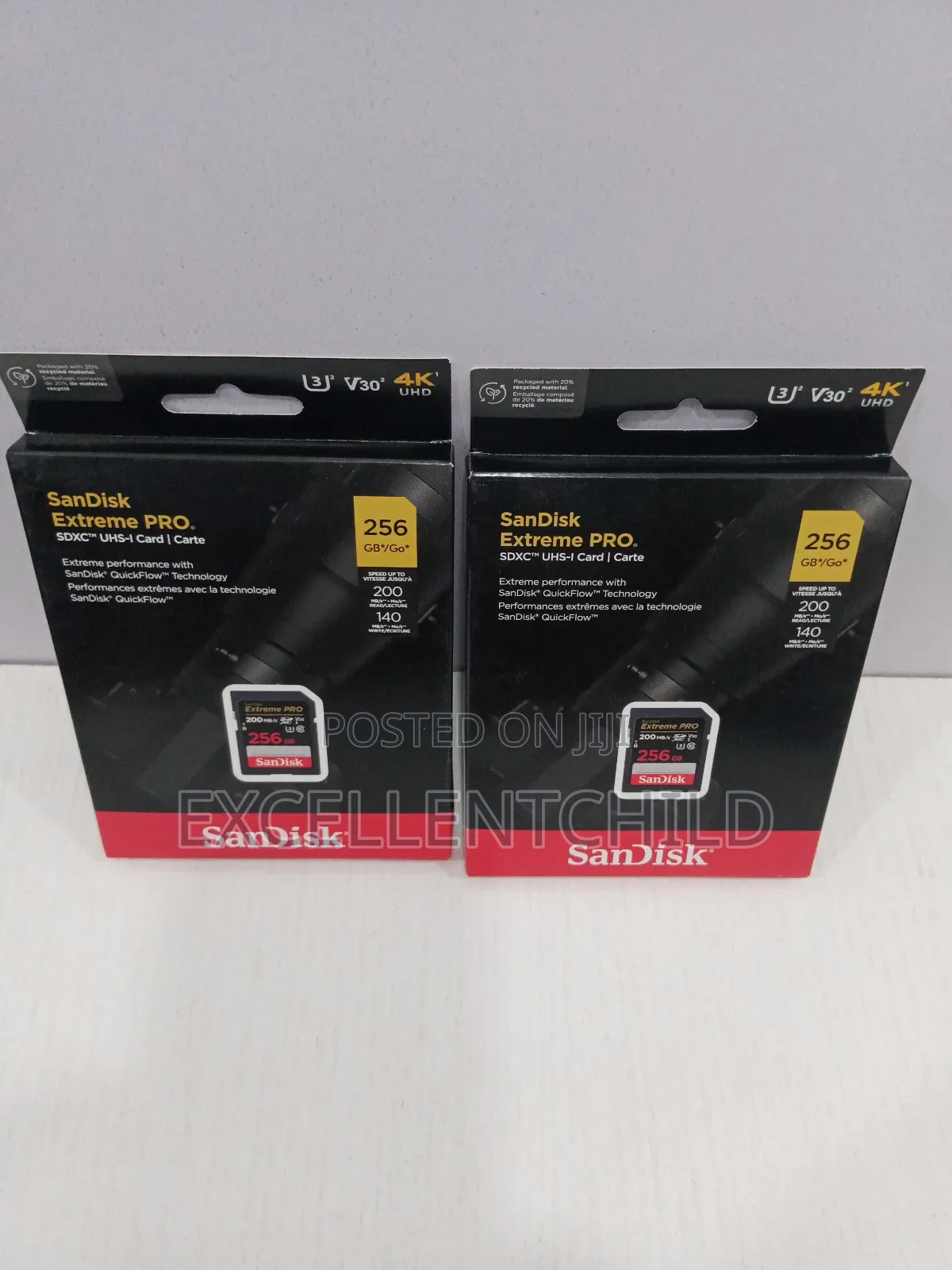 256gb Sandisk Extreme Pro Speed Upto 200mb/S Rd And 140mn/S Write