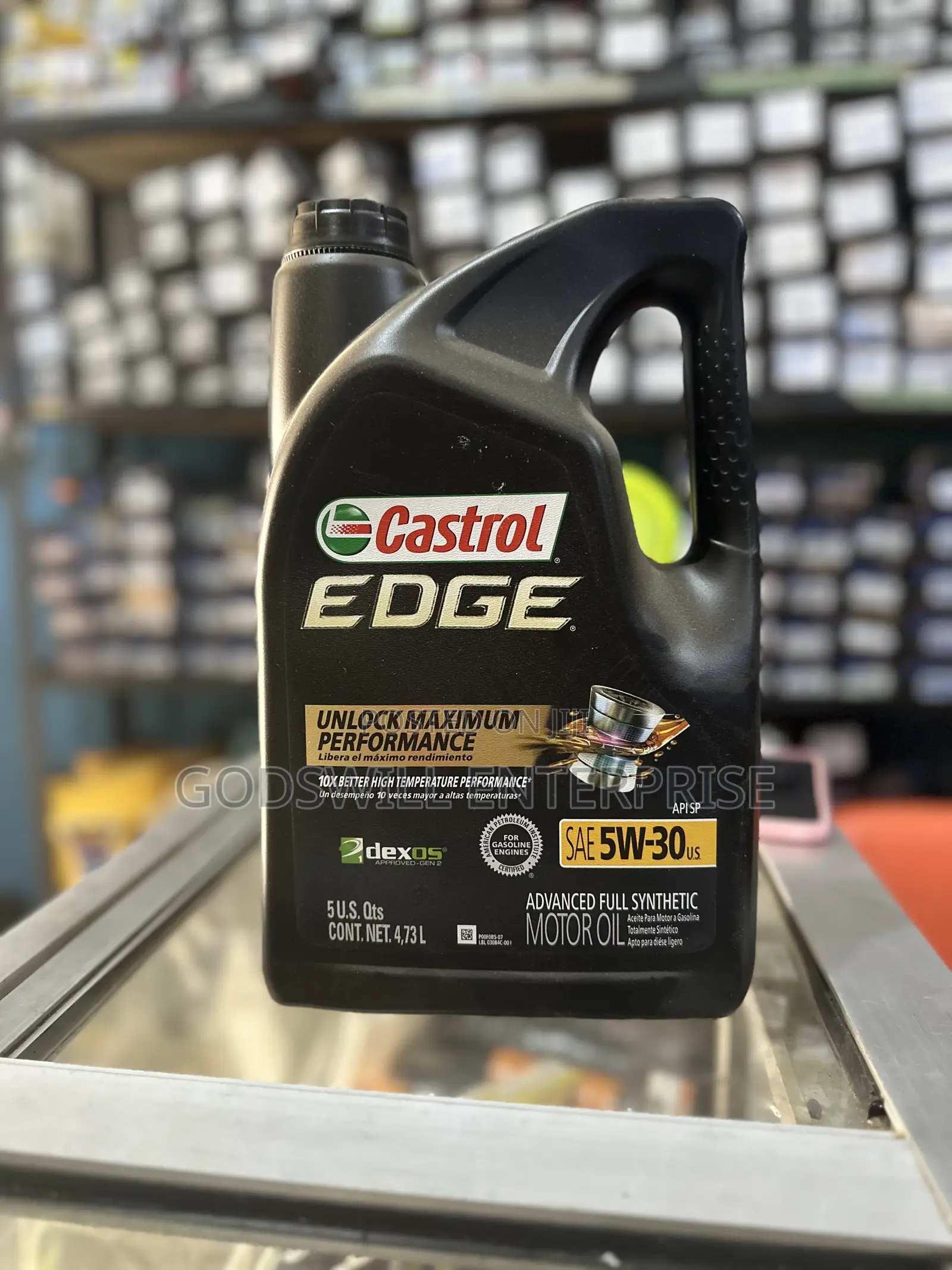 Castrol Edge 5w-30 Advanced Full Synthetic Motor Oil 5 Quarts (4.73l)