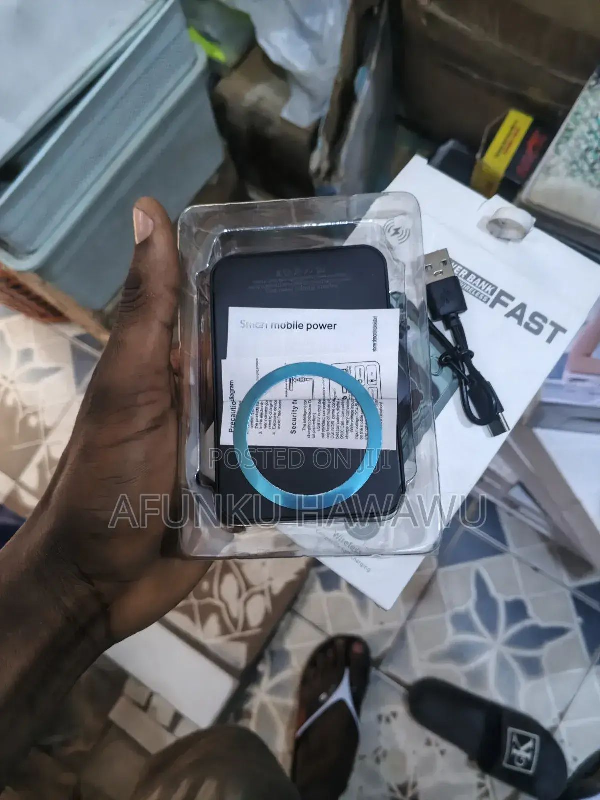 Magnetic Wireless Power Bank 10000mah