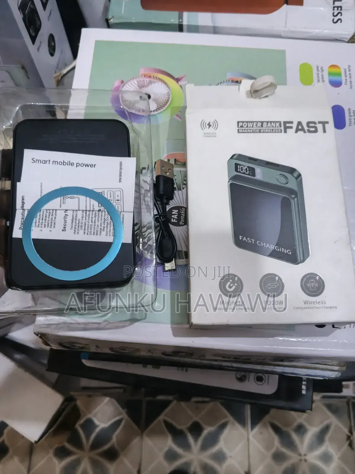 Magnetic Wireless Power Bank 10000mah