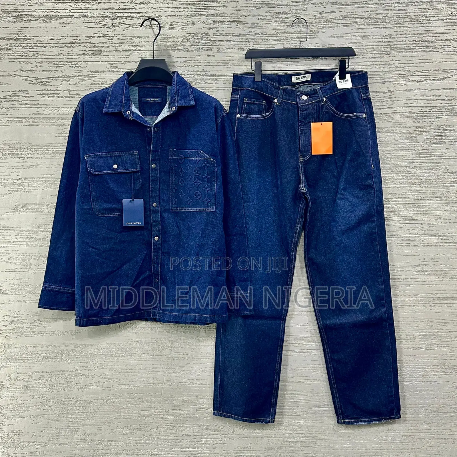 Quality Turkey Denim and Jacket 2piece Combo
