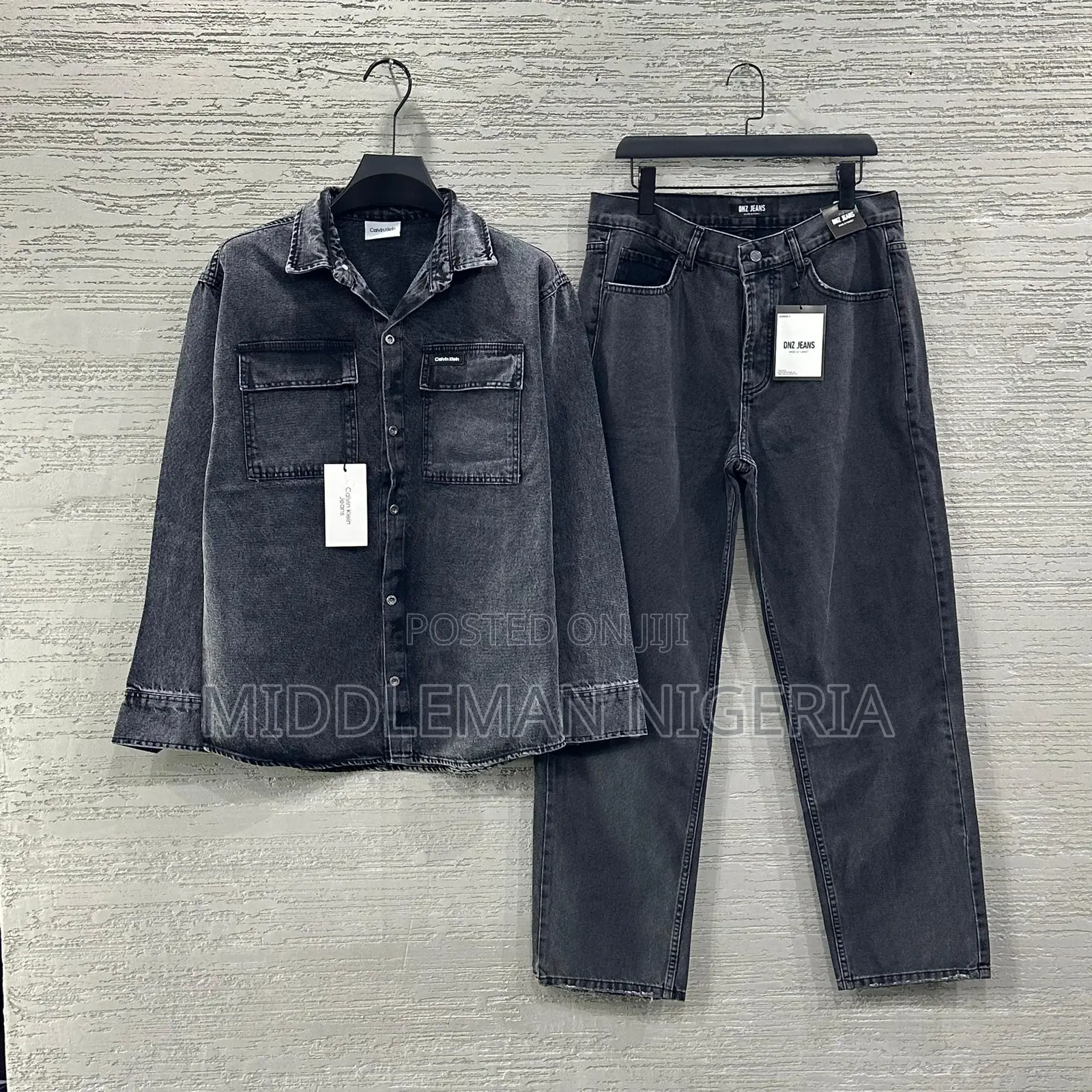 Quality Turkey Denim and Jacket 2piece Combo