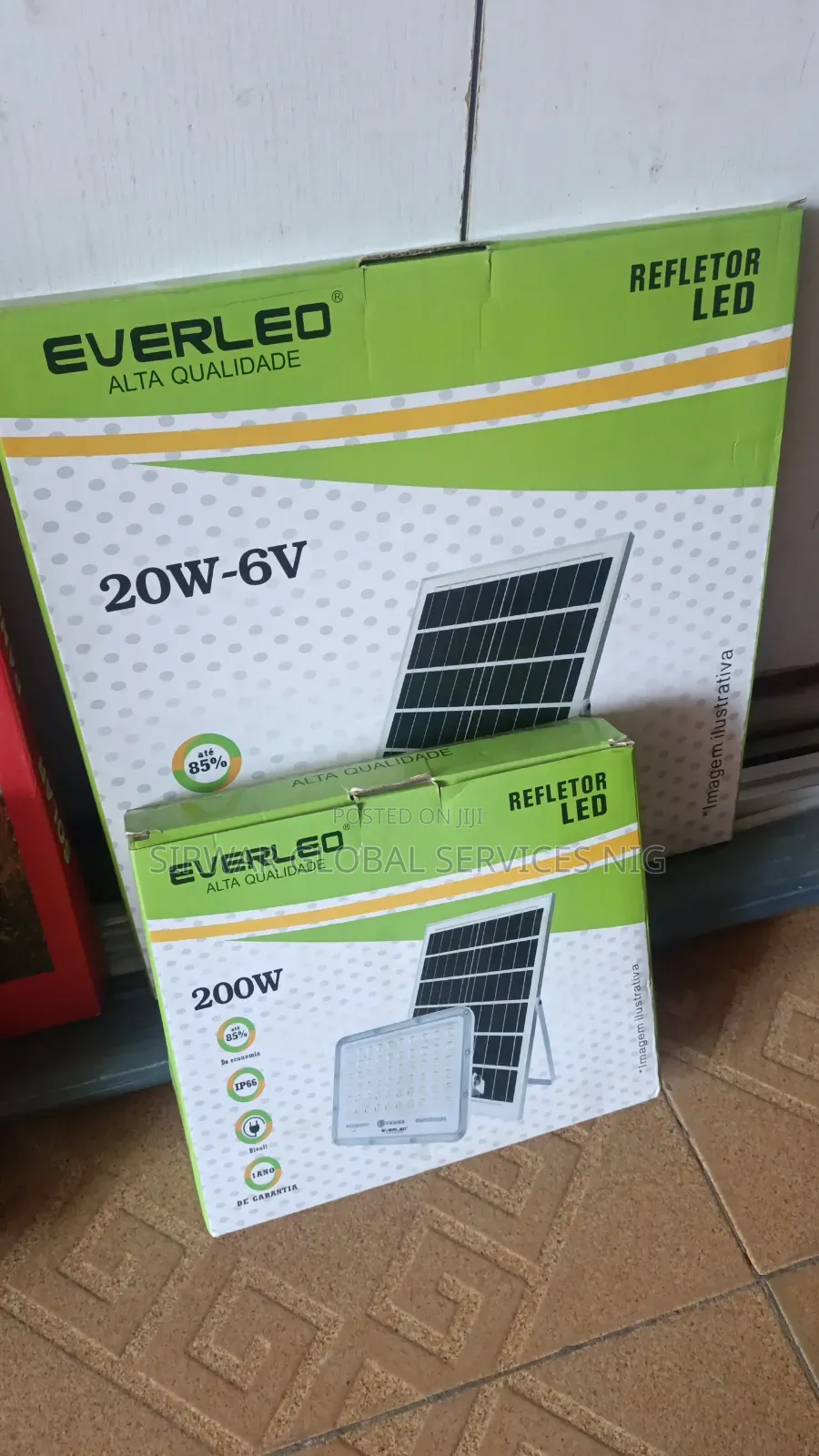 Original Everled Solar Floodlight 200w/300w/400w
