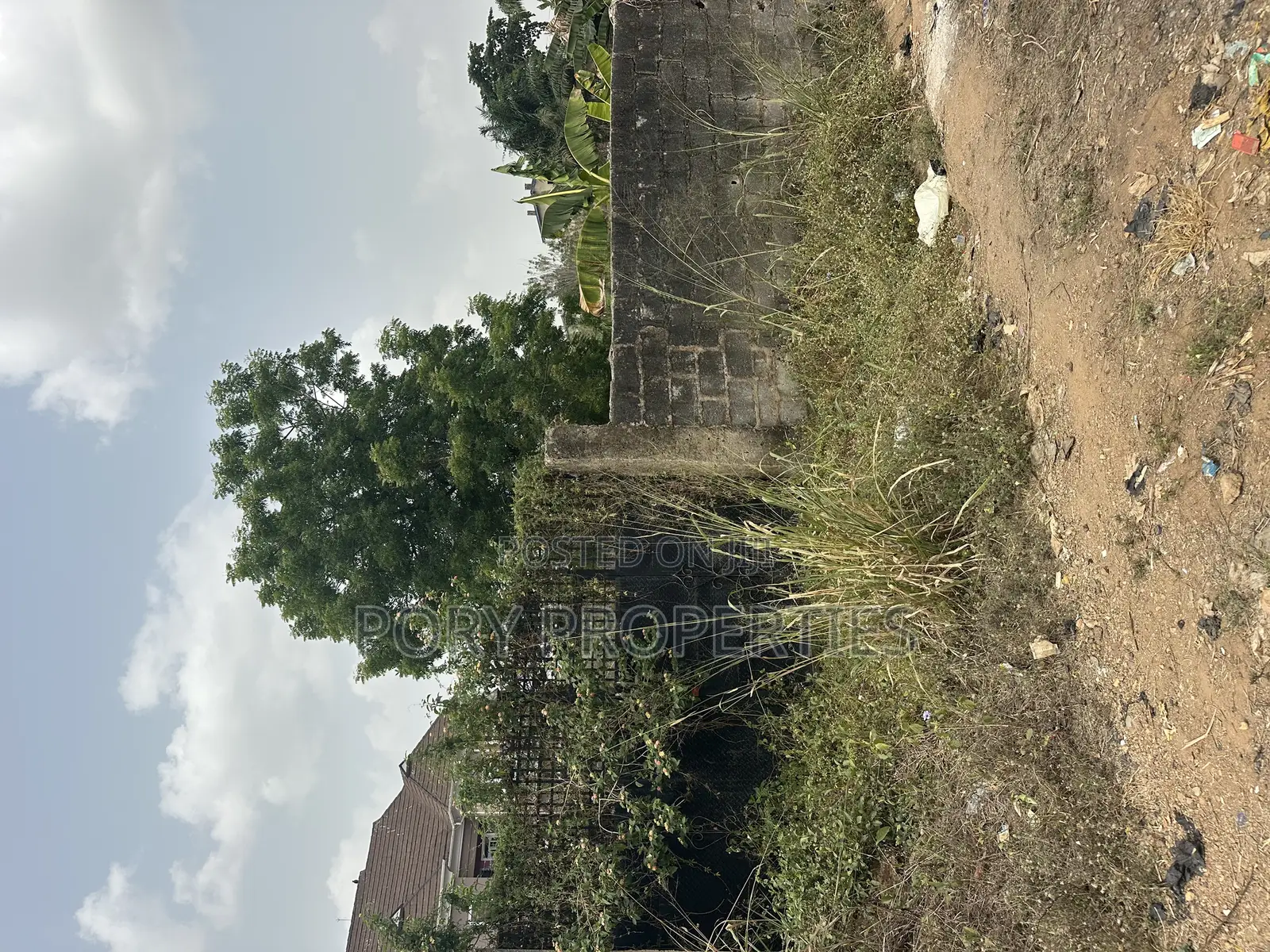 Bare Fenced Land for Sale
