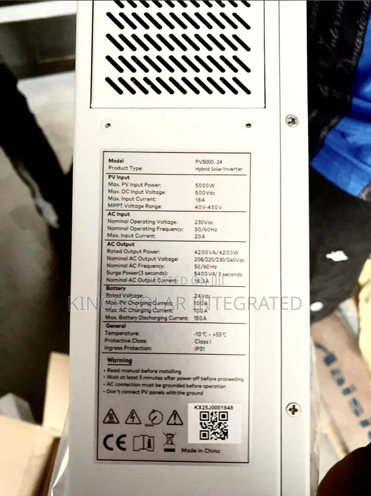 5kva Haisic Hybrid Inverter