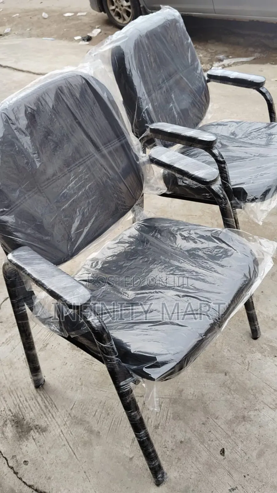 Black Base Office Chair