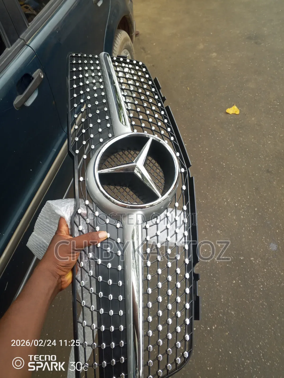 Front Bumper Grille for GLK 2010 Diamond Type