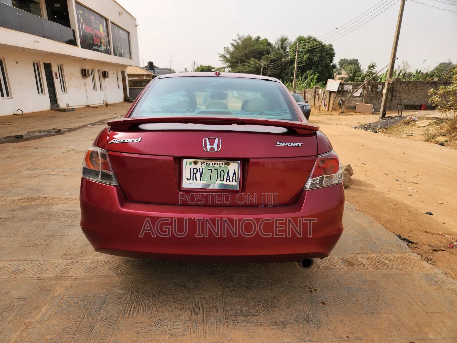 Honda Accord 2.0 Sport 2008 Red