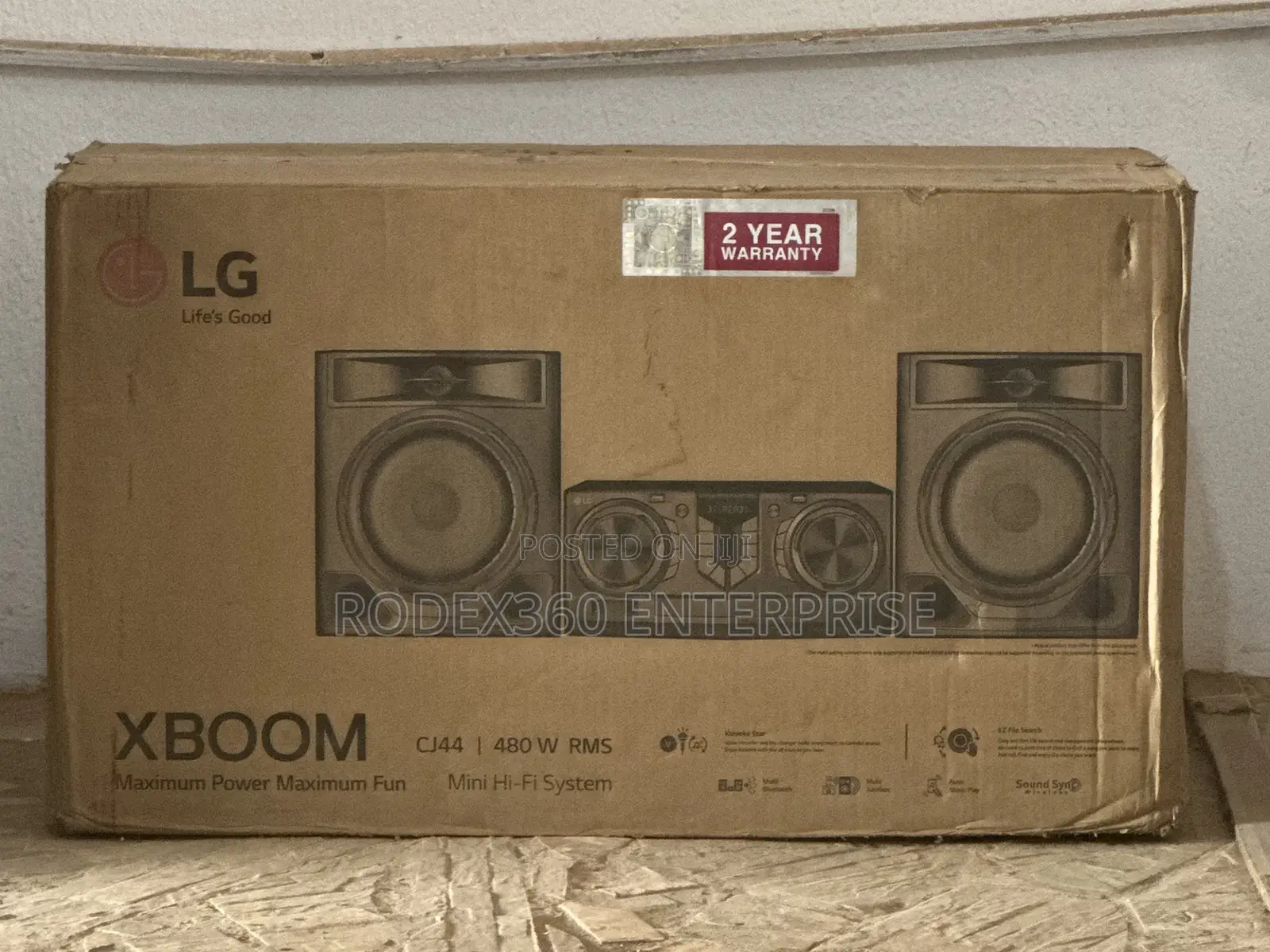 Brand New 480w Cj44 Lg Xboom For Sale