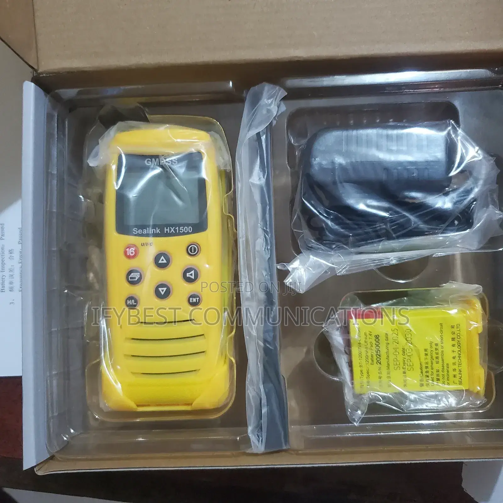 GMDSS Portable Survival Craft VHF Radiotelephone