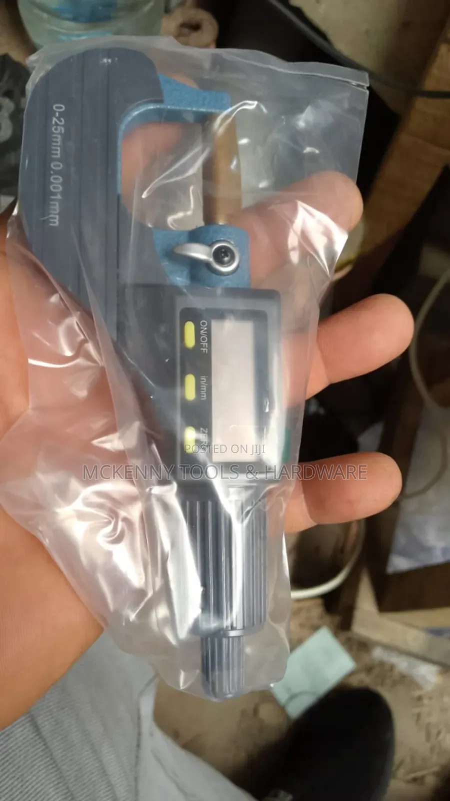 Digital Outside Micrometer 0–25mm (0.001mm Resolution)
