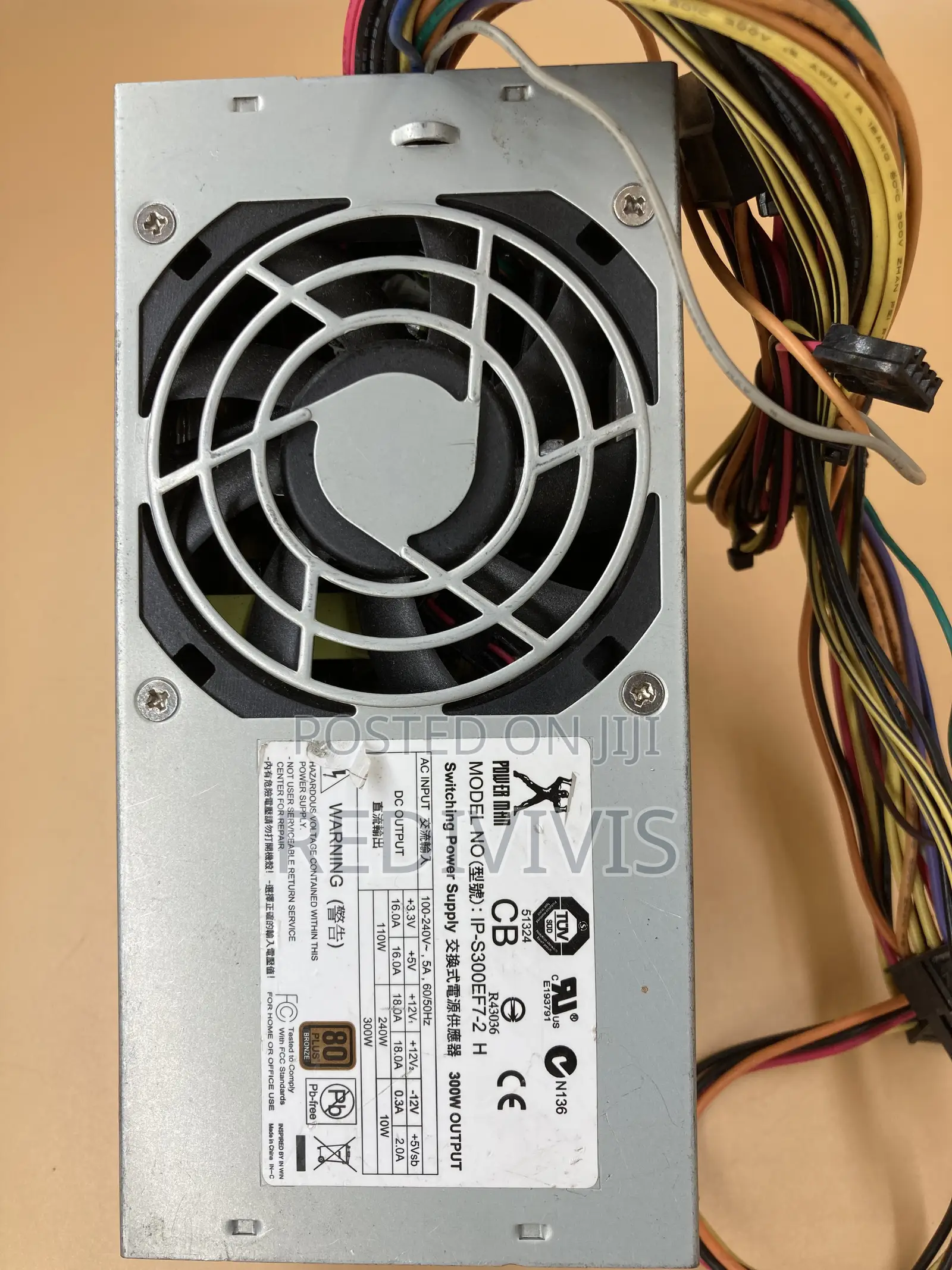 In-win Power Man 300w Tfx Switching Power Supply Ip-s300ef7-2 H