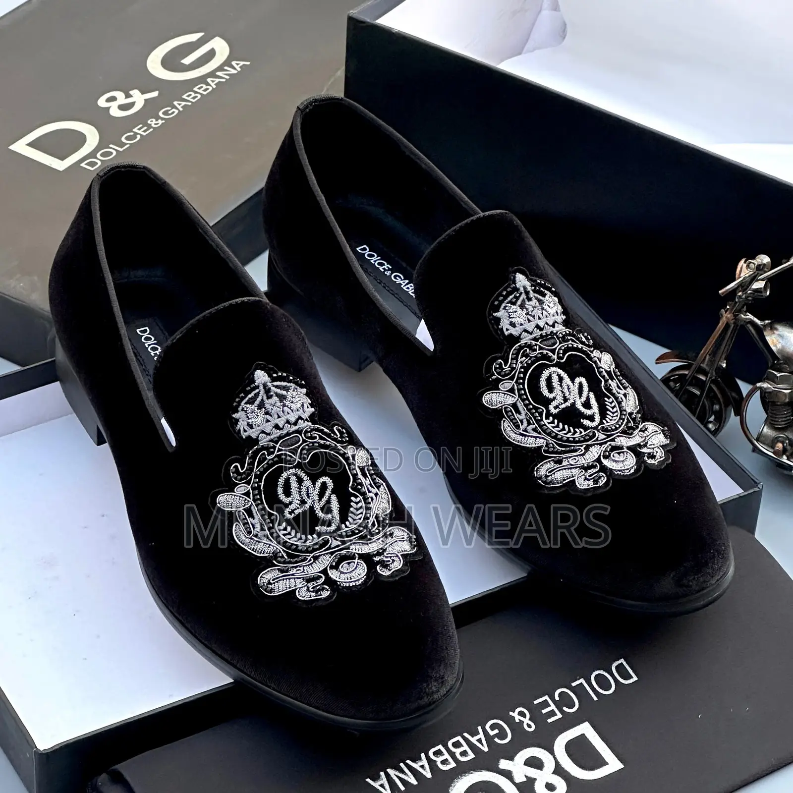 Dolce & Gabbana Velvet Shoes 40-46