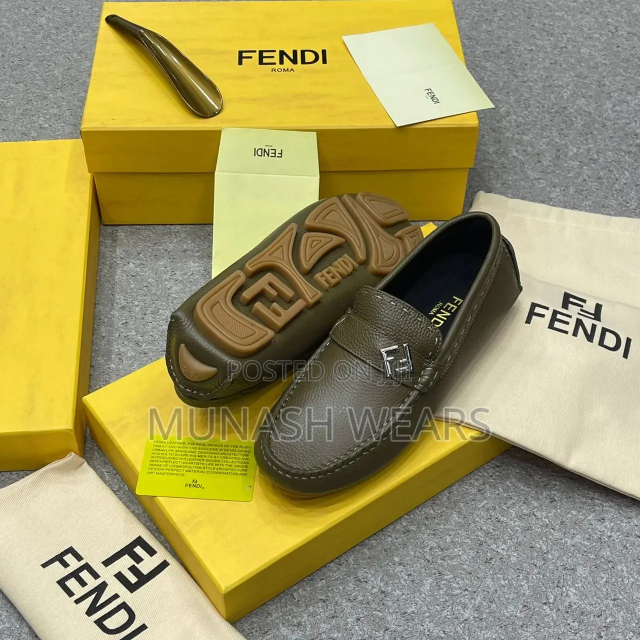 Fendi Classic Shoes For Men 40-46 Available