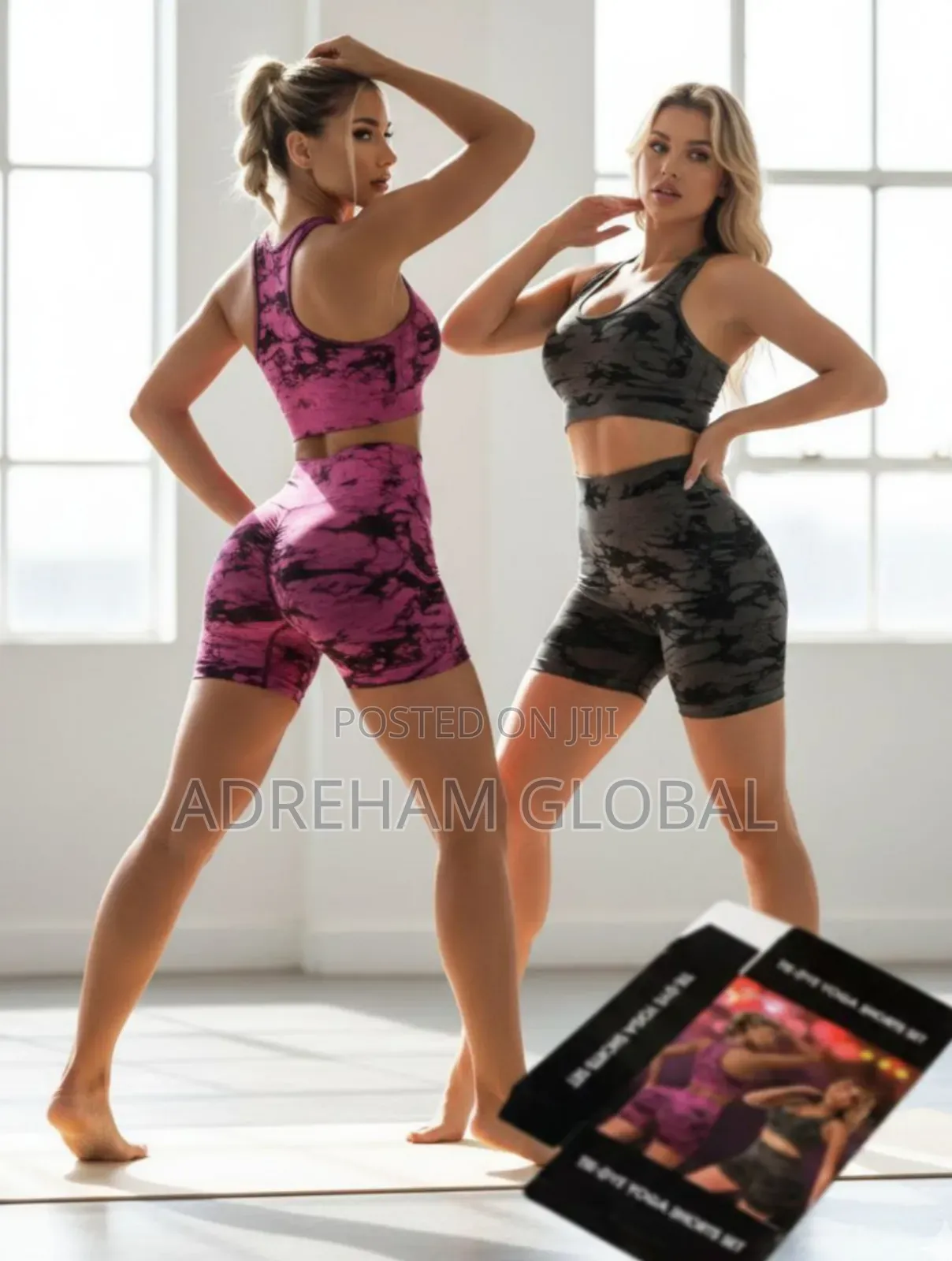 Tie Dye Shorts Set M, L and Xl